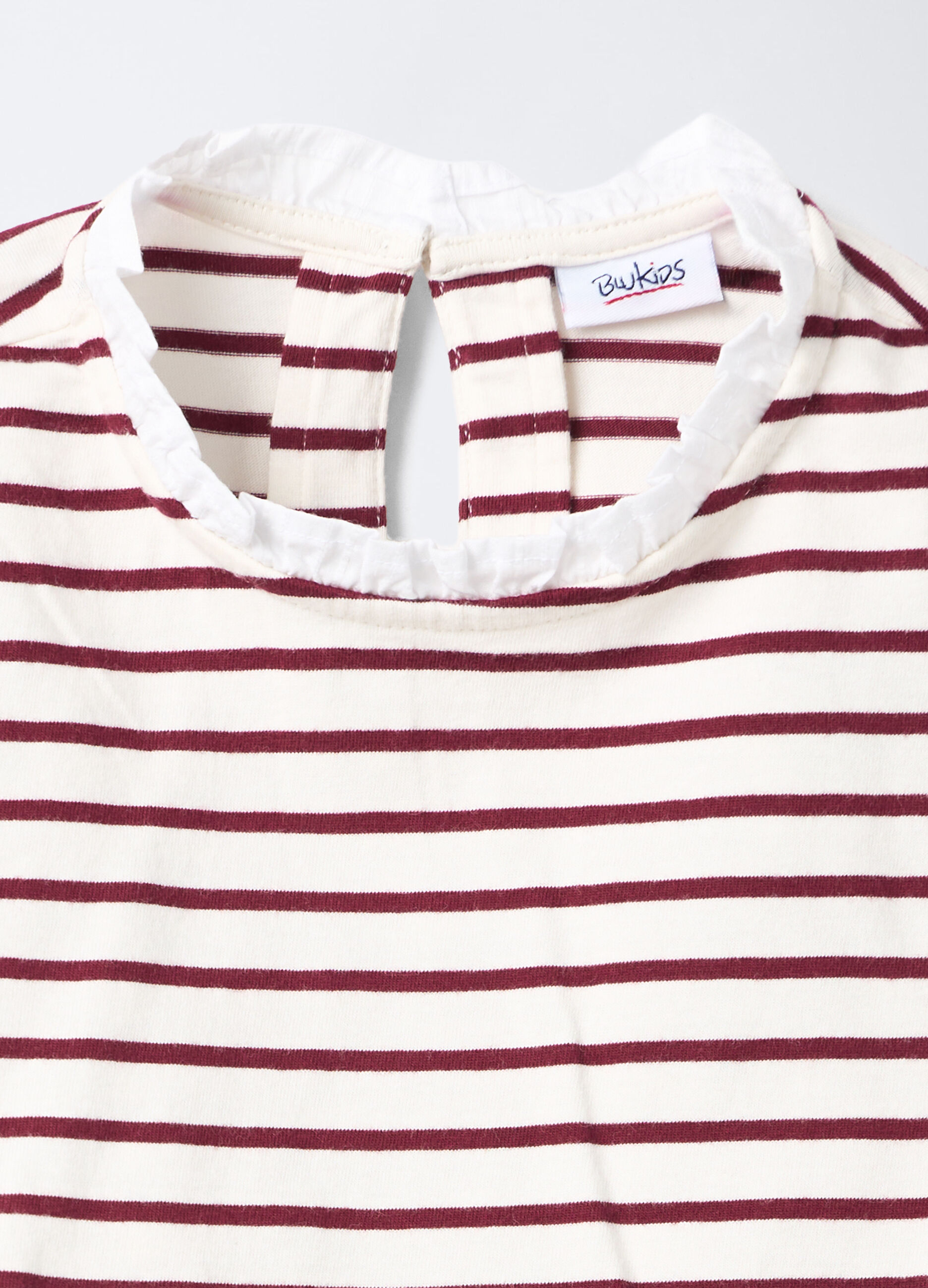 T-shirt girocollo in jersey di puro cotone bambina_2