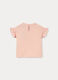 T-shirt in jersey di cotone stretch bimba_1