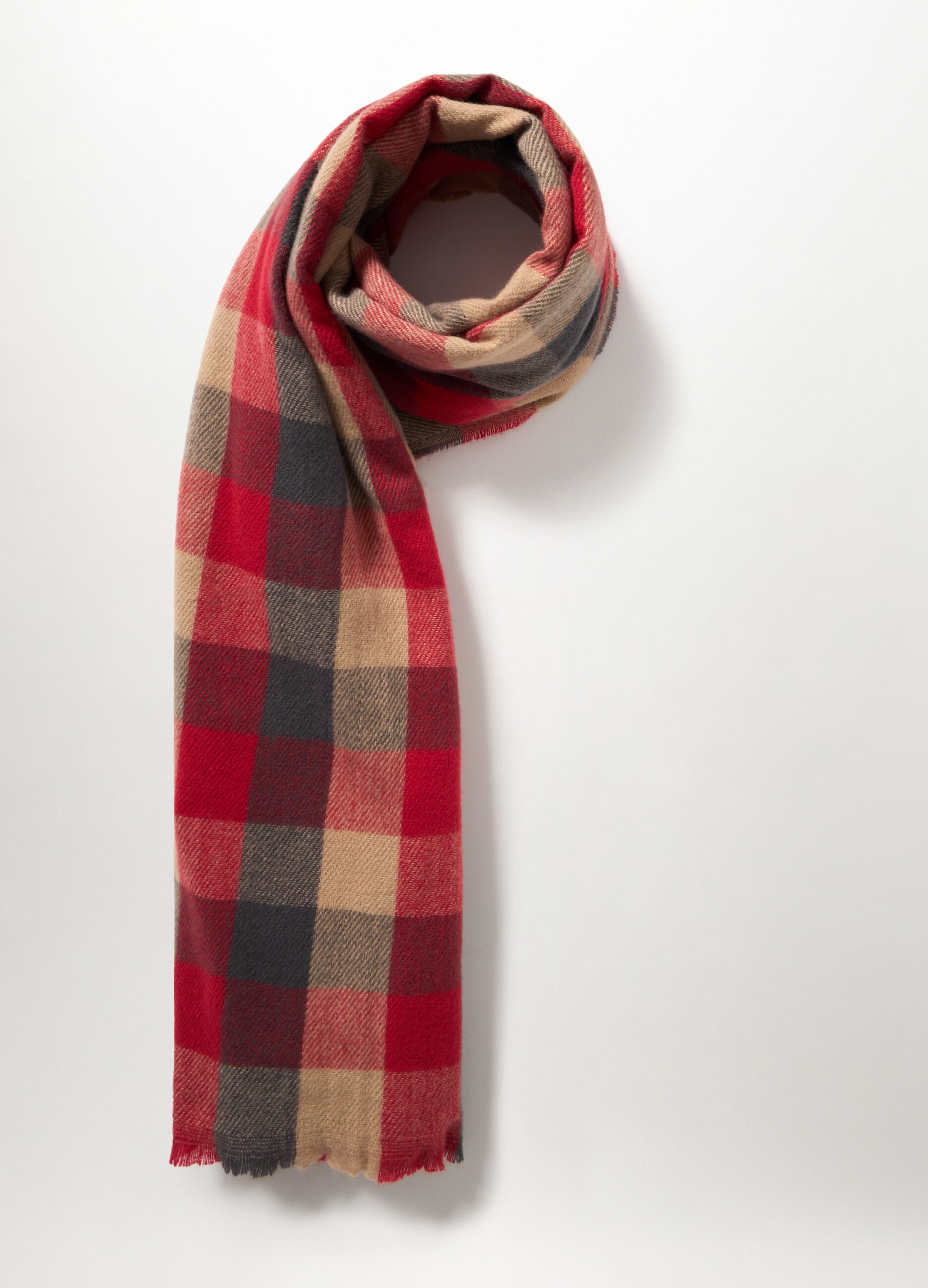 Sciarpa a quadretti uomo_0