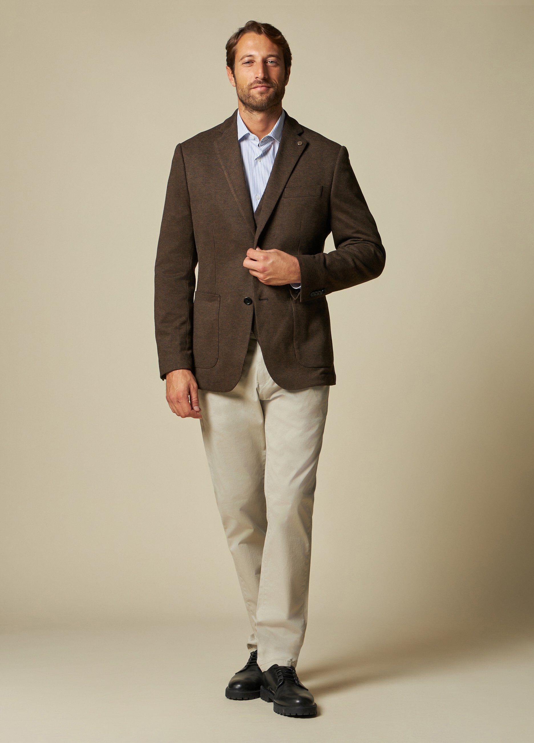 Blazer tinto filo pied de poule Rumford uomo