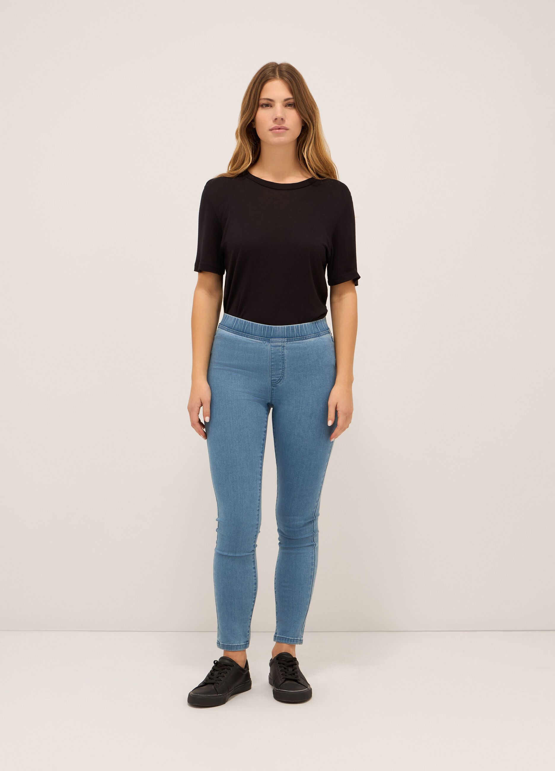 Jeggings in stretch denim donna