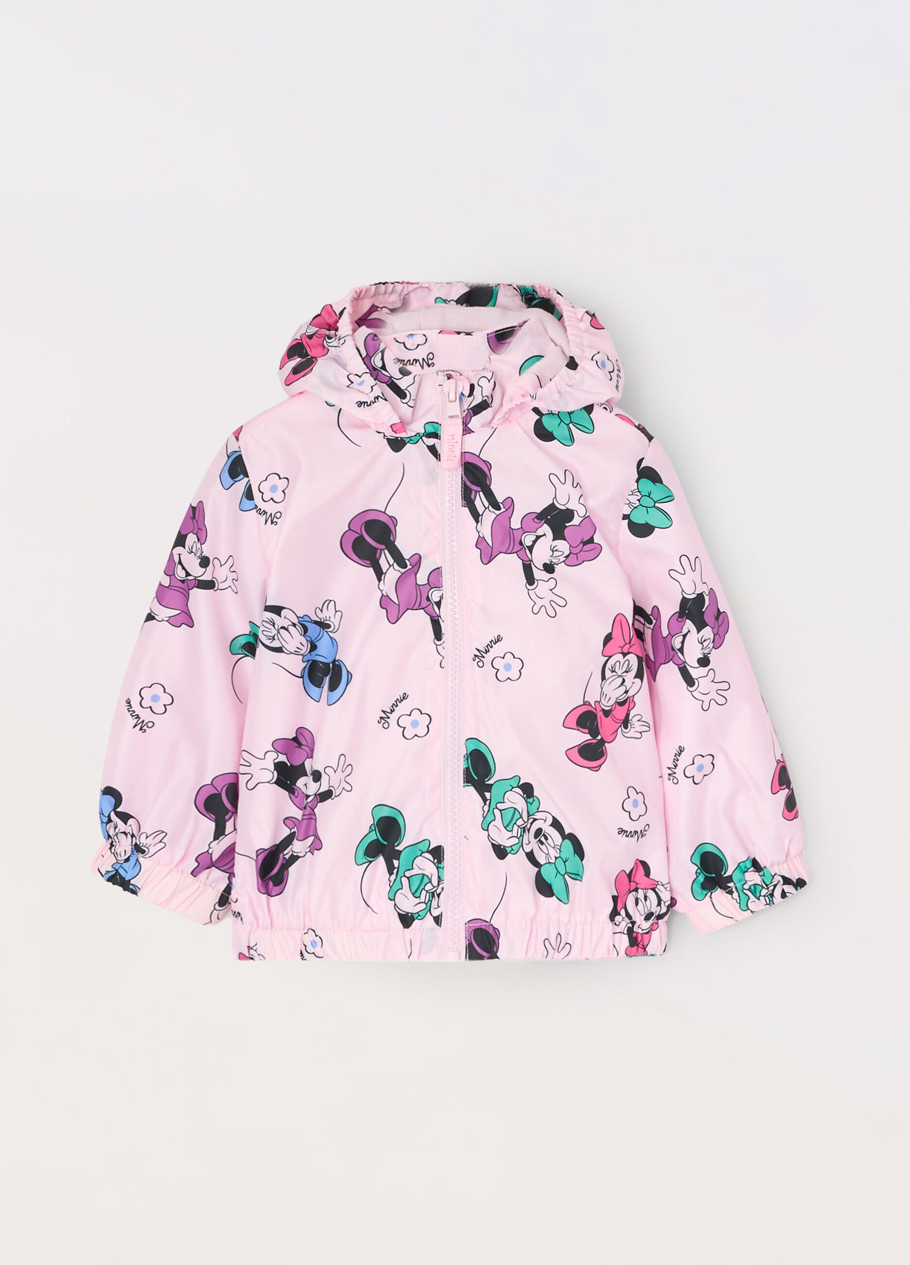 Giubbino impermeabile Minnie con cappuccio neonata_0