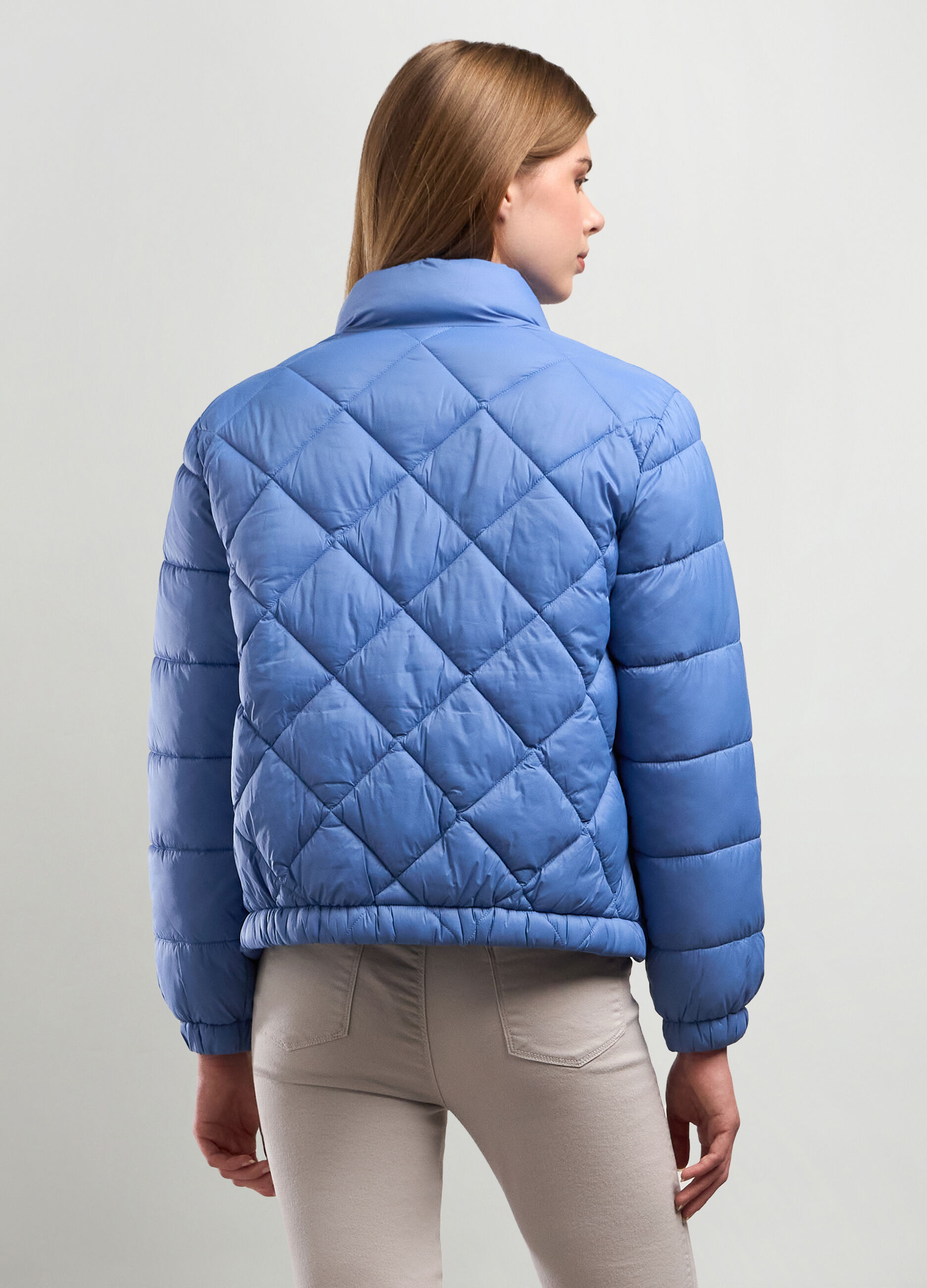 Giubbino imbottito full zip donna_1