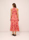 Abito lungo a balze in puro cotone donna_1