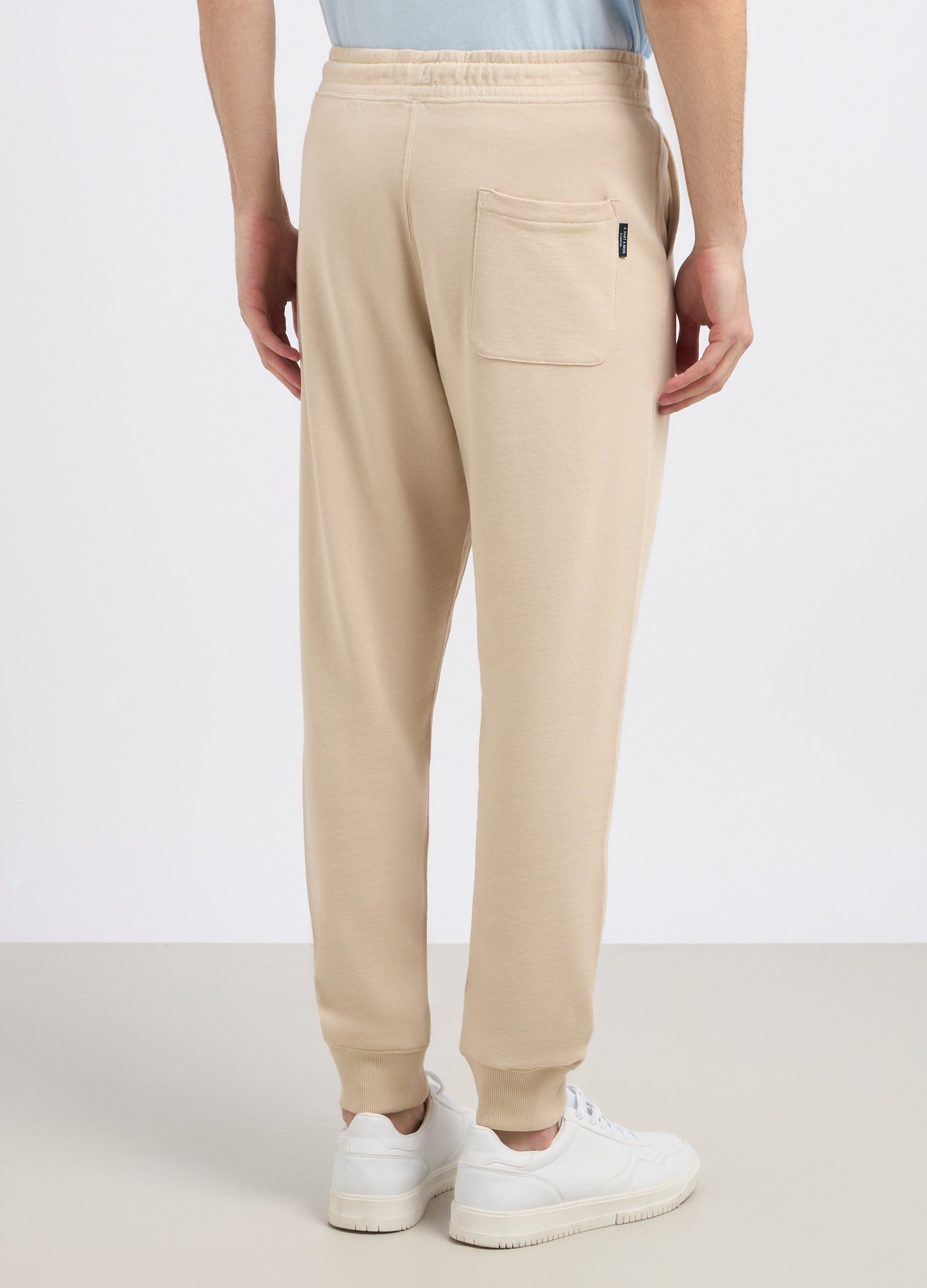 Joggers in felpa di puro cotone uomo_1