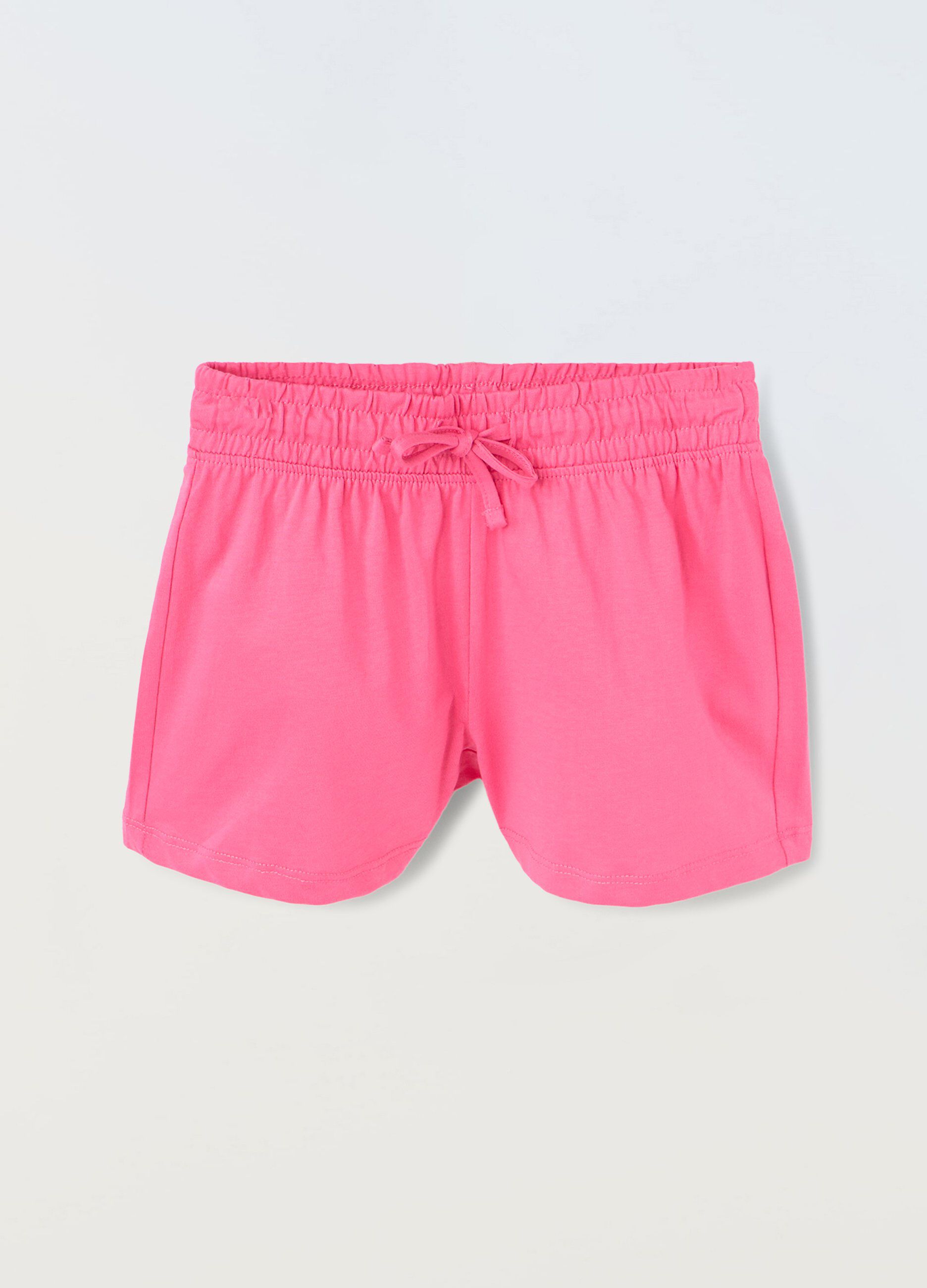Shorts in puro cotone ragazza_0