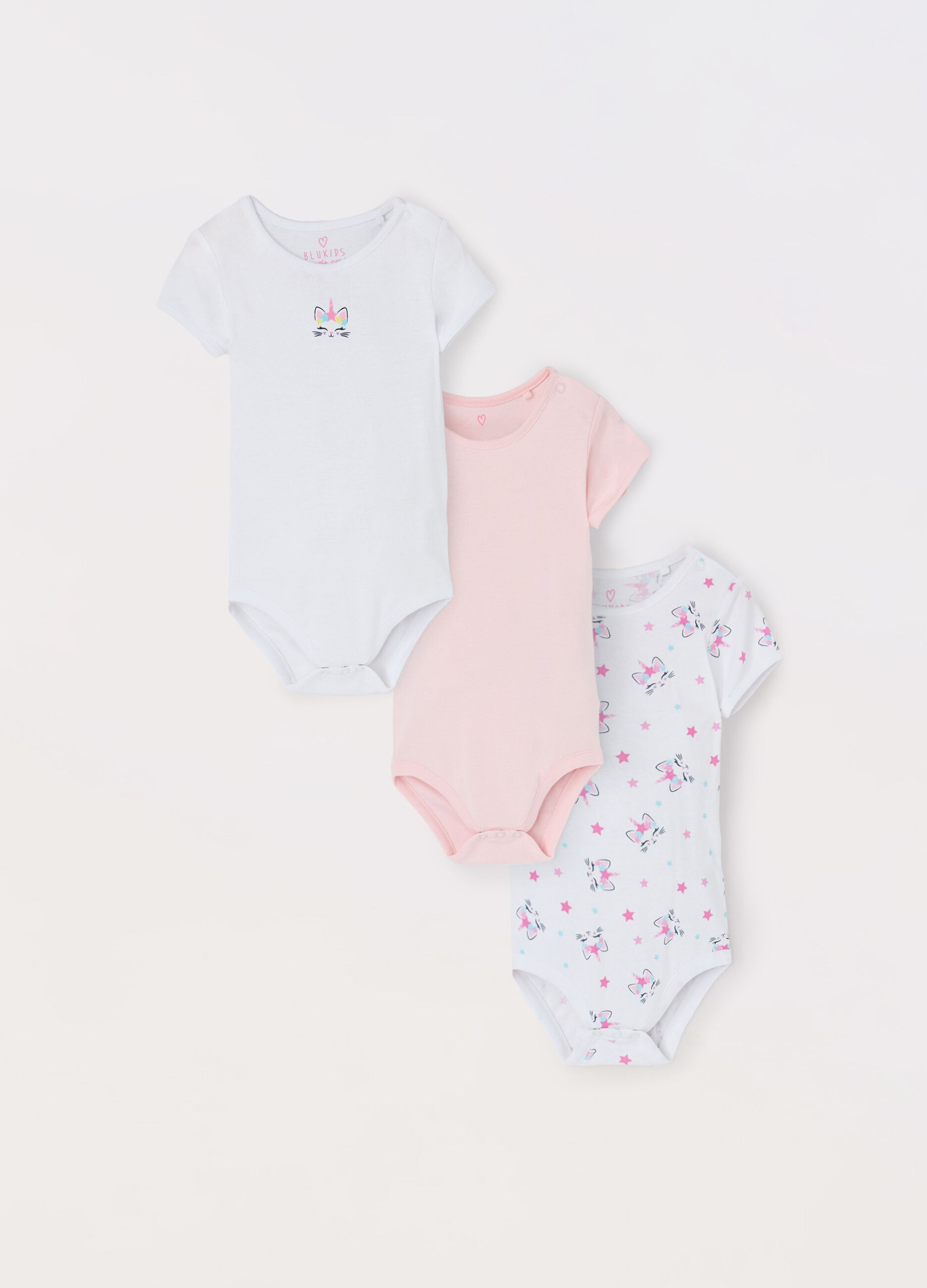 Pack 3 body in puro cotone organico neonata_0