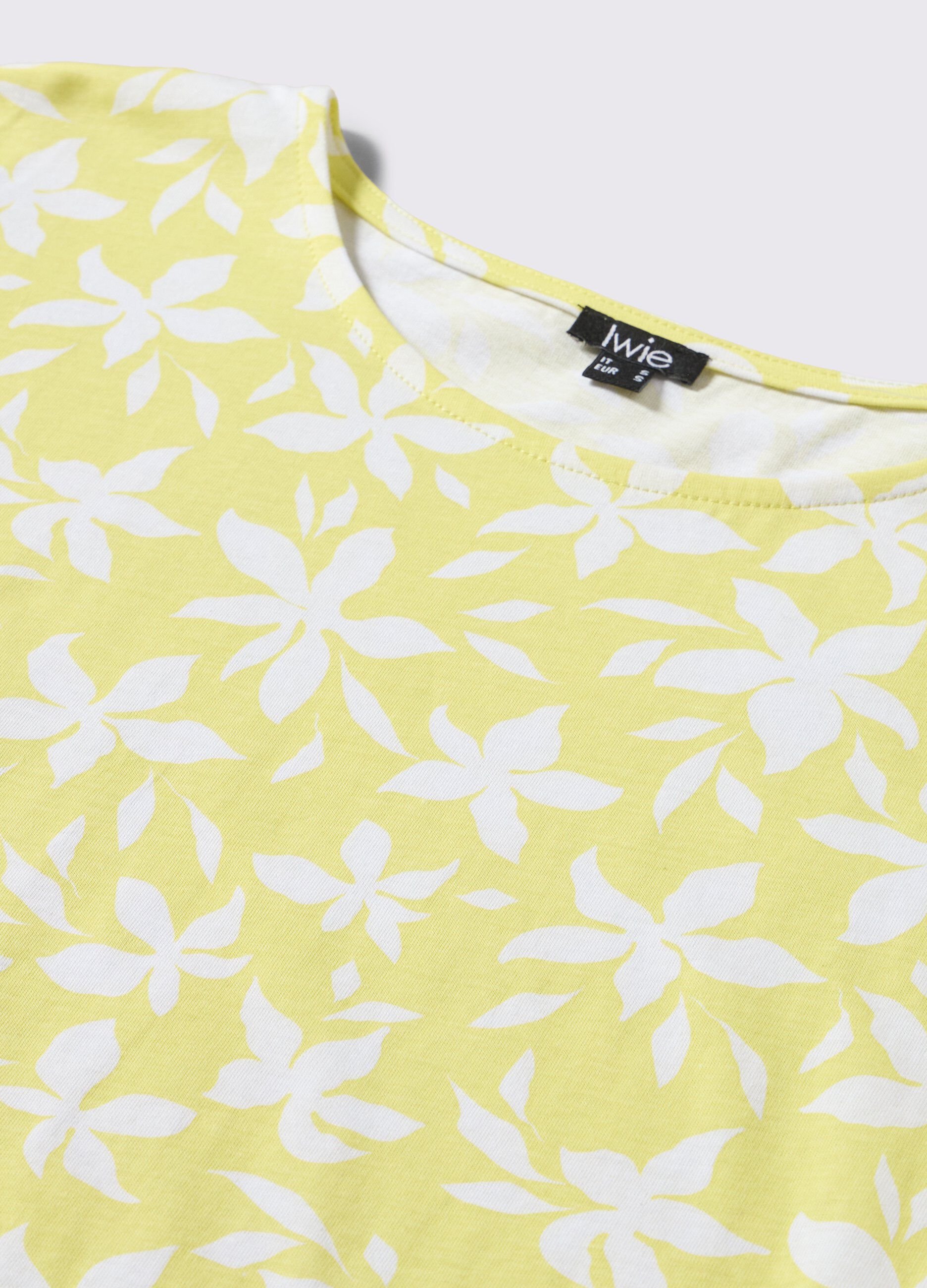 T-shirt in puro cotone donna_1