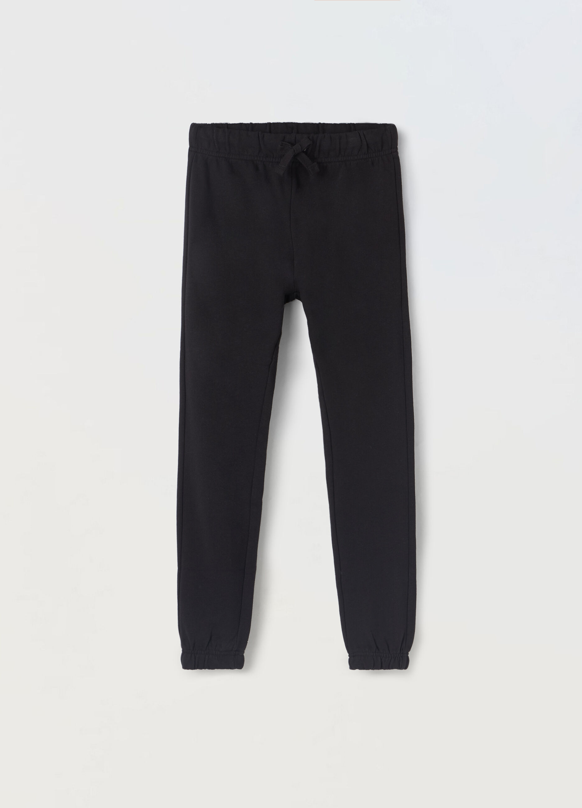 Jogger in cotone fleece ragazzo_0
