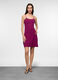 Abito corto in costina di cotone stretch donna_0