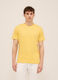 T-shirt girocollo in cotone fiammato uomo_0