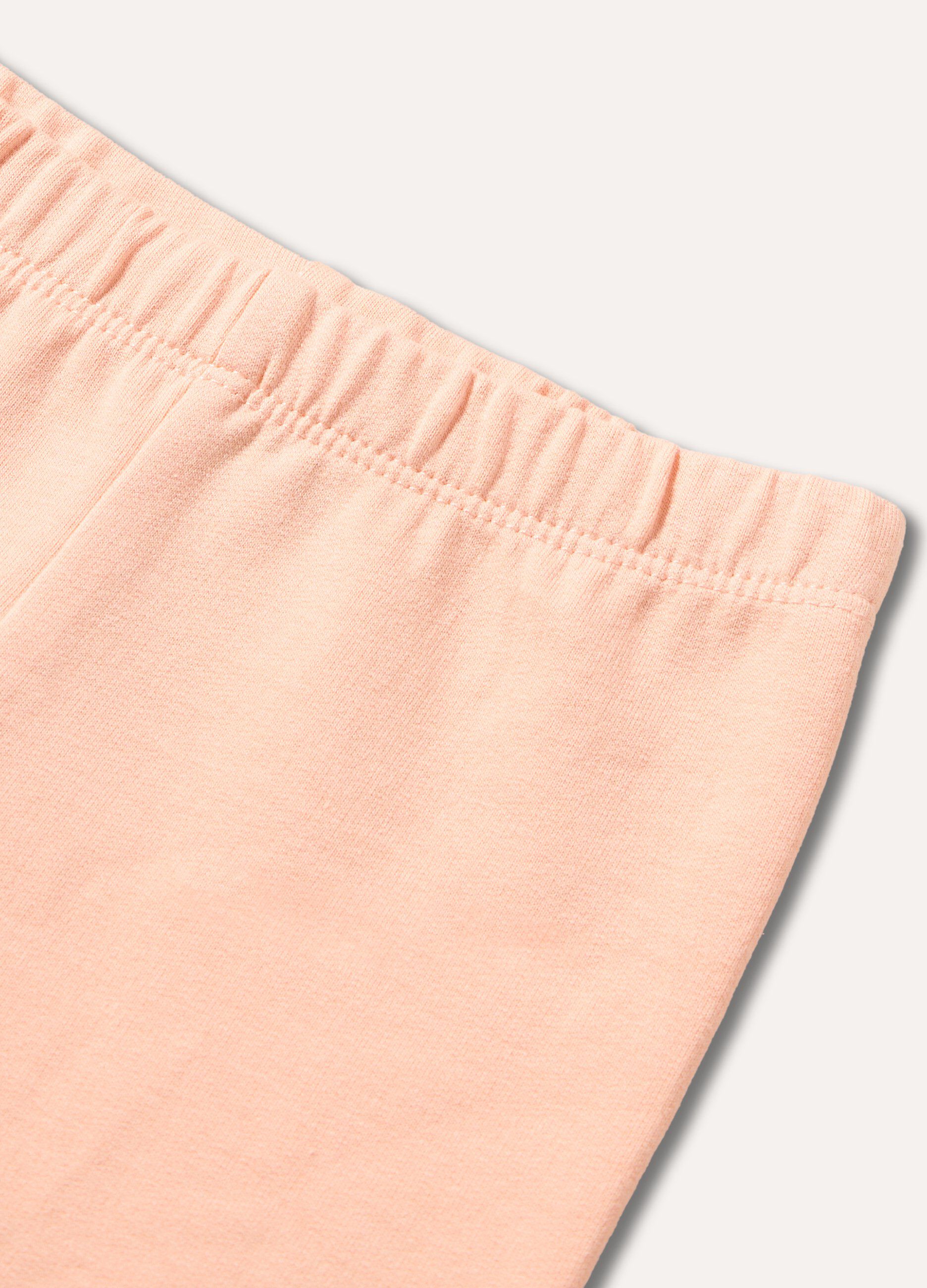 Leggings in cotone stretch neonata_1