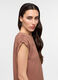 Abito smanicato in jersey di cotone stretch donna_2