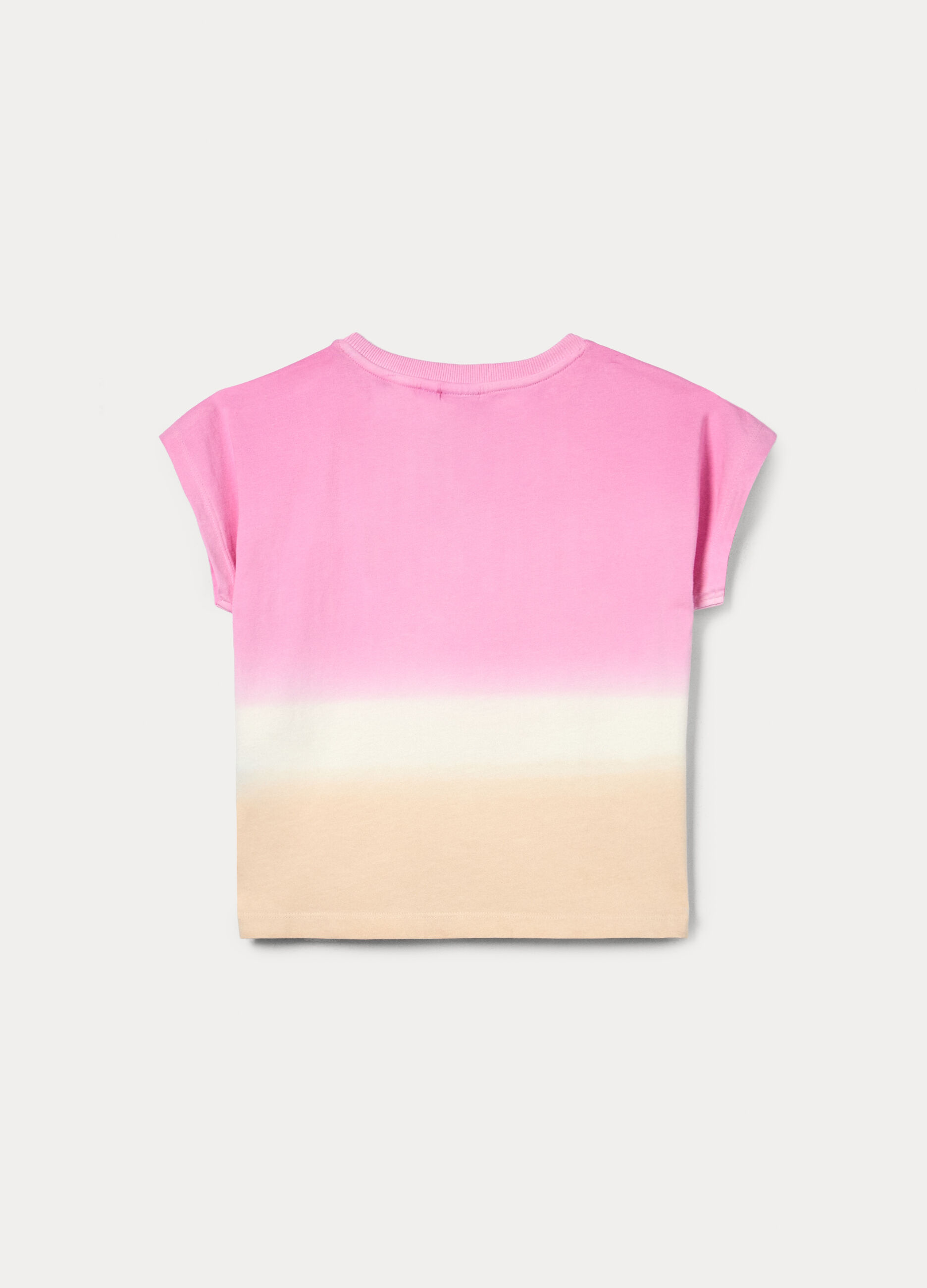 T-shirt in jersey di puro cotone ragazza_1