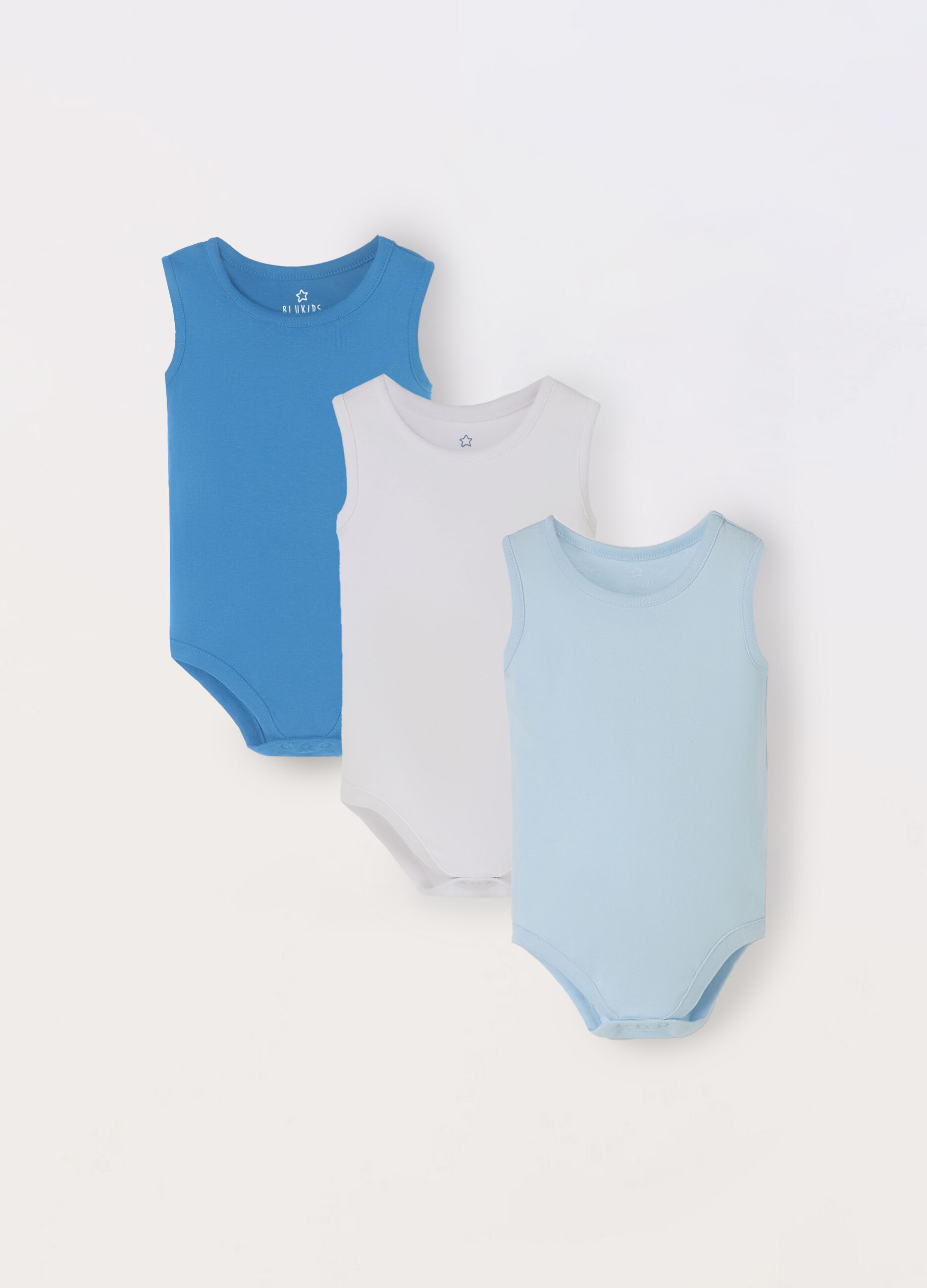 Pack 3 body in puro cotone neonato_0