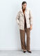 Jogger Fit Regular in costina di velluto donna_0
