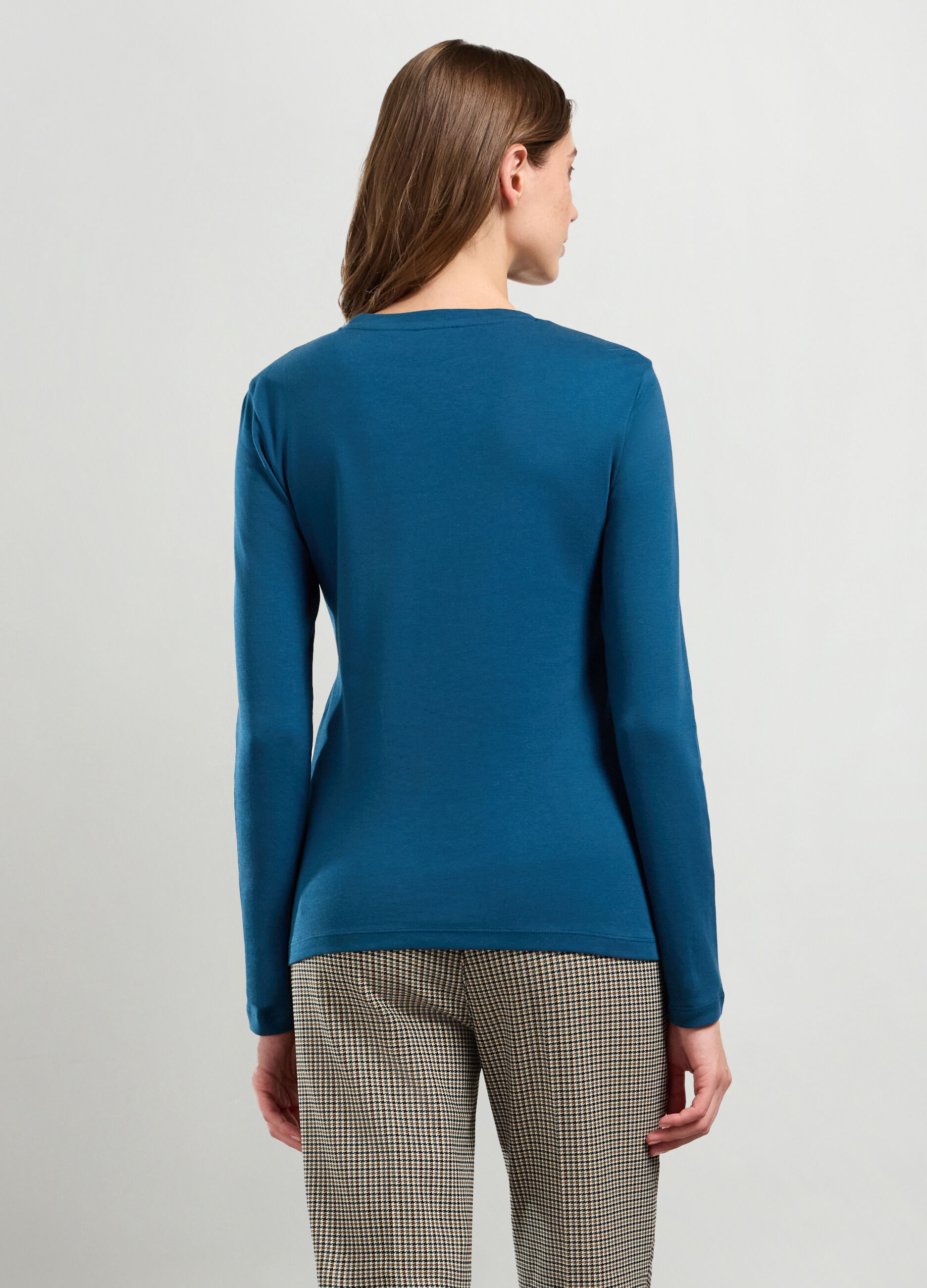 T-shirt in puro cotone donna_1