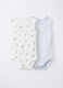 Pack 2 body in costina di puro cotone _0