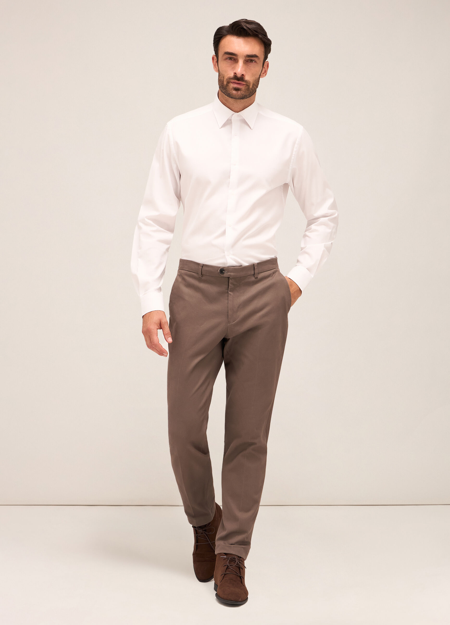 Pantalone Rumford in cotone stretch uomo_0
