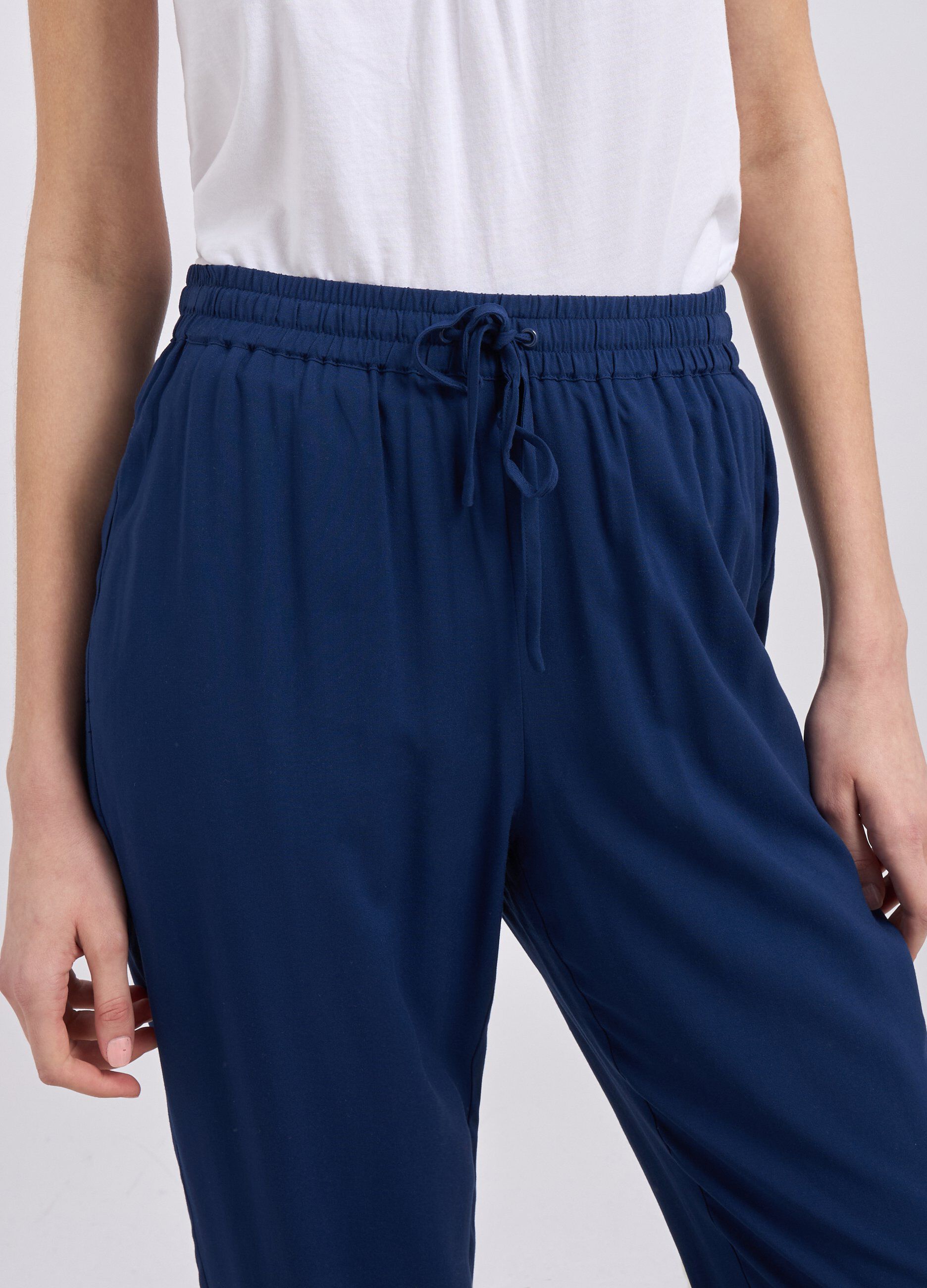 Pantaloni in pura viscosa donna_2