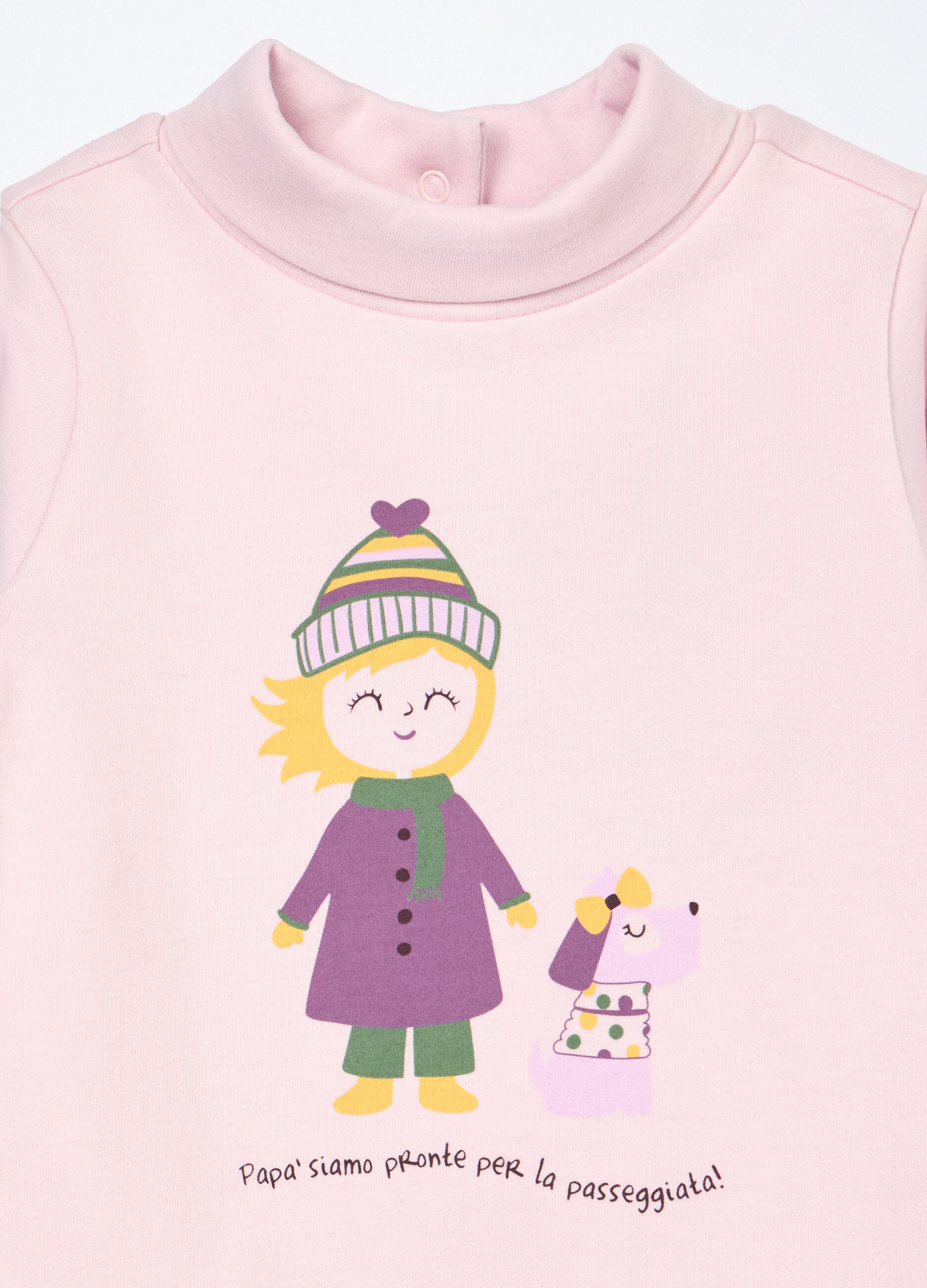 Lupetto in interlock di puro cotone neonata_2