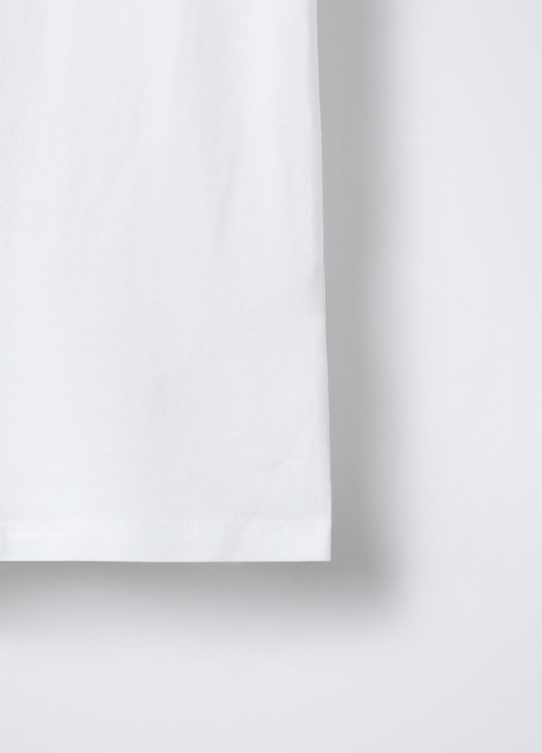 Pack 3 canotte in jersey di cotone stretch ragazza_4