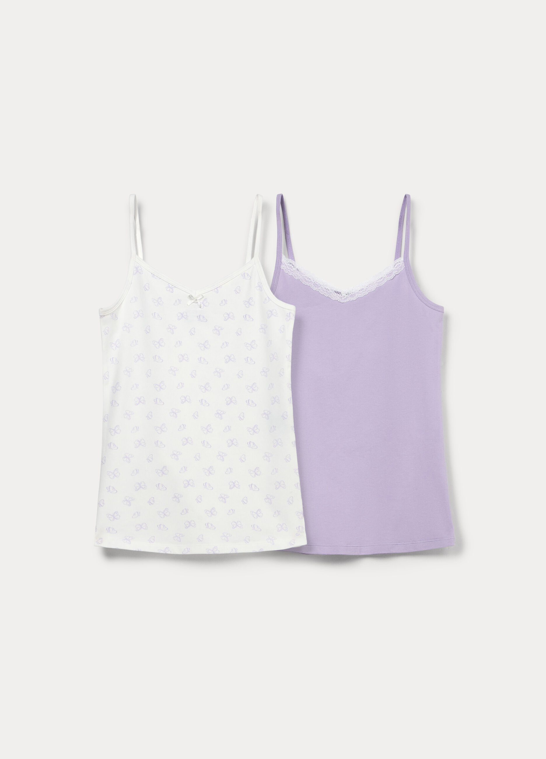 Pack 2 canotte in jersey di cotone stretch _0