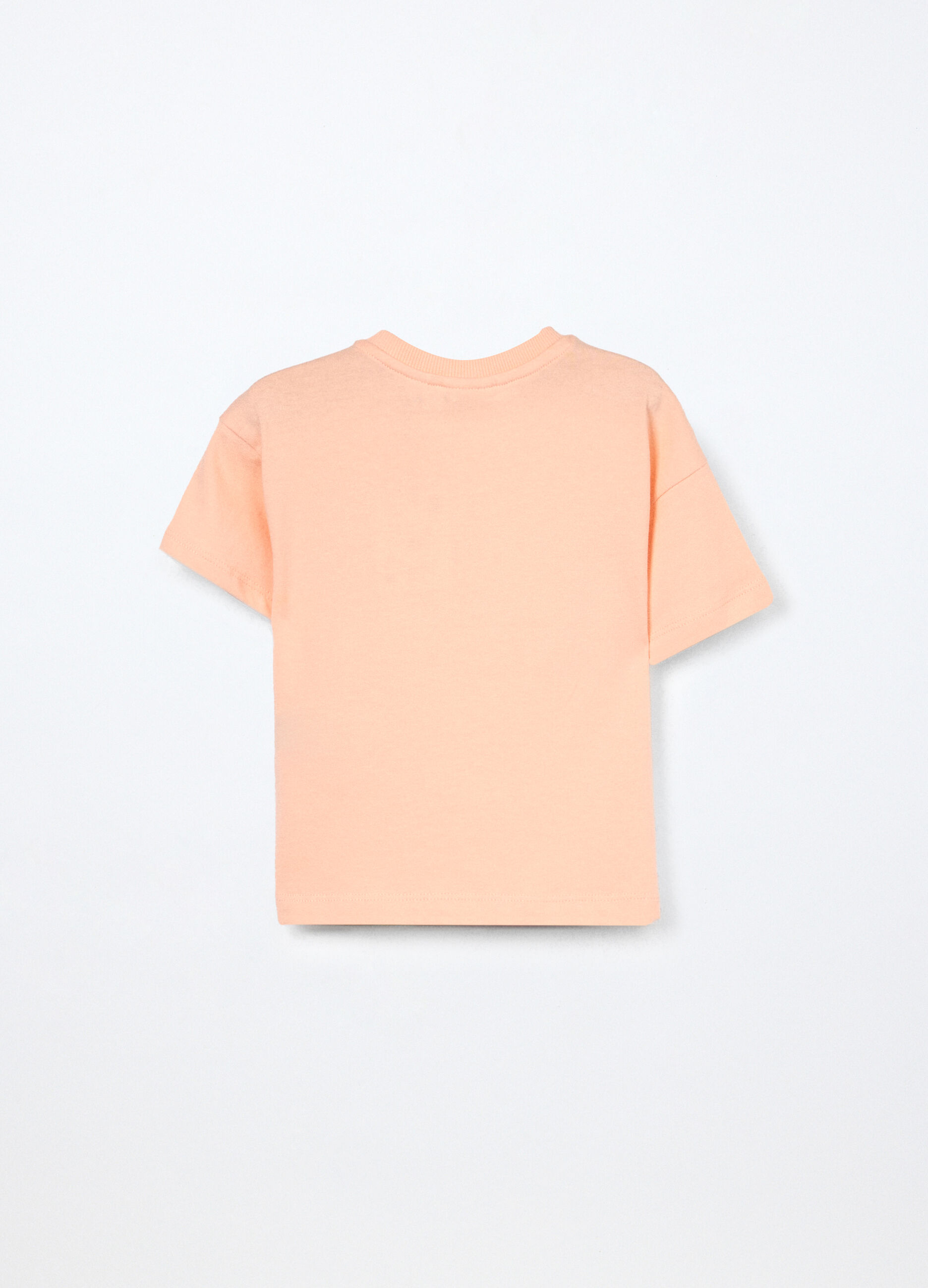 T-shirt in jersey di puro cotone neonato_1