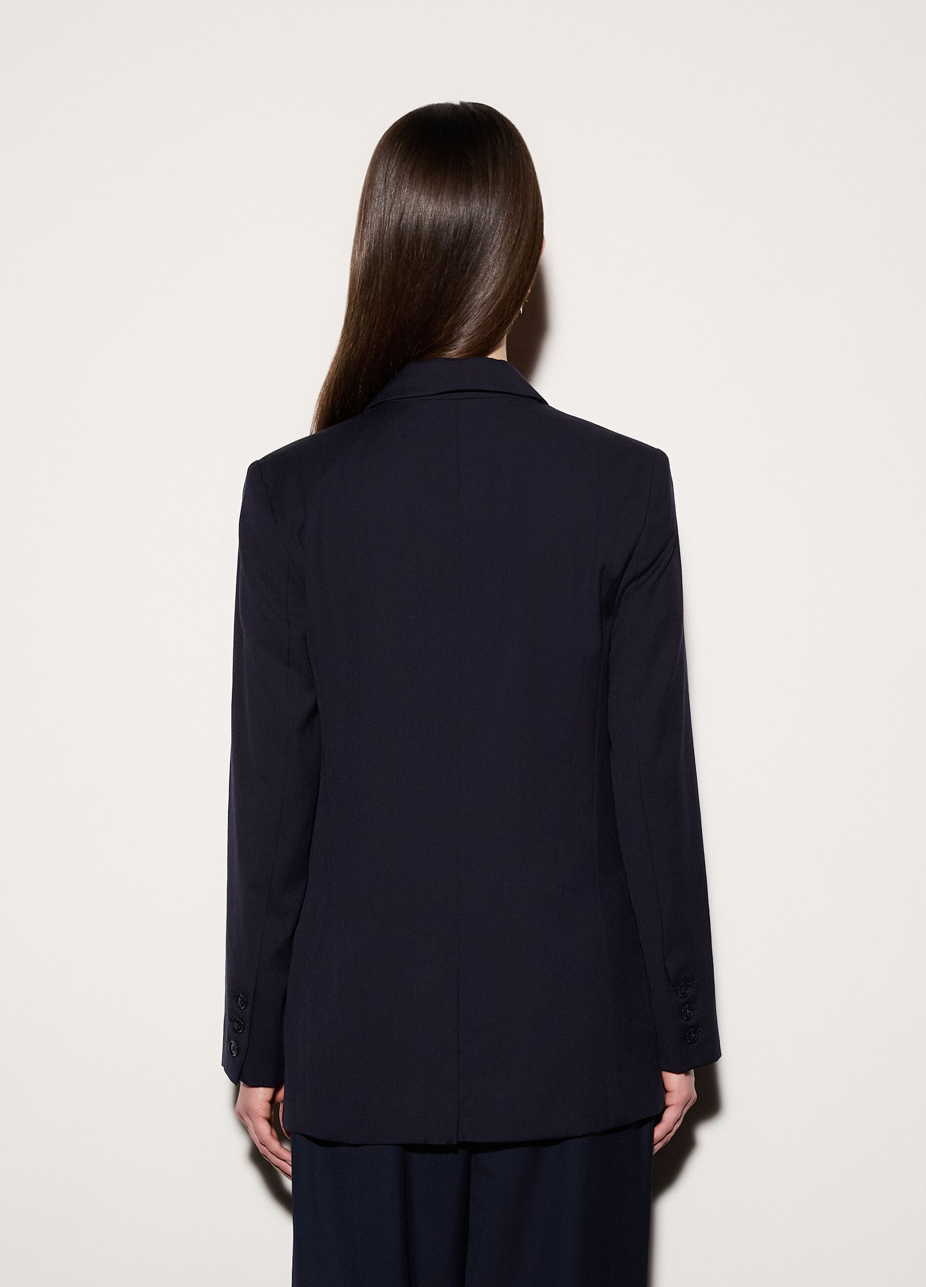 Blazer doppiopetto misto viscosa donna_2