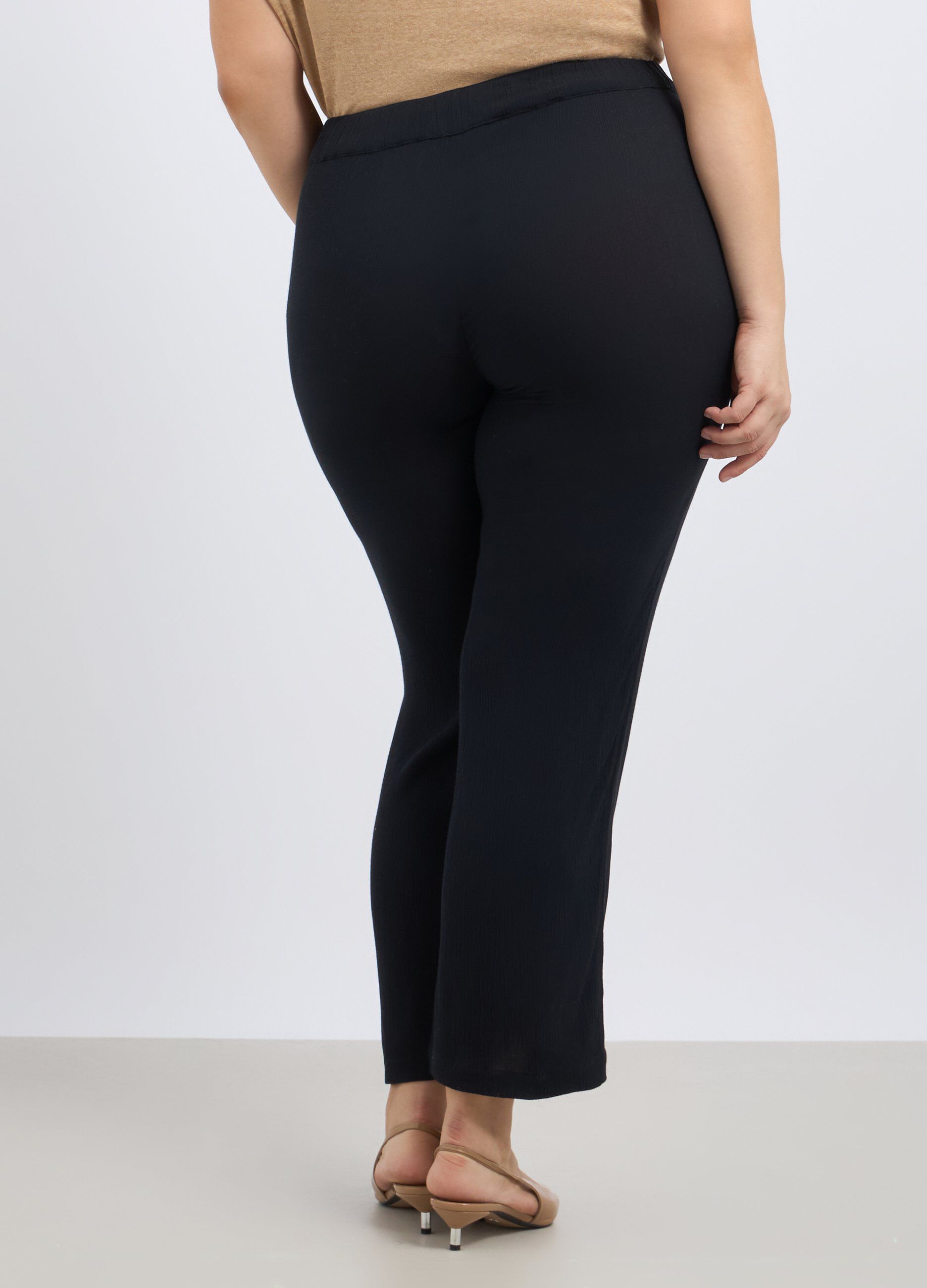 Pantaloni in pura viscosa donna curvy_1