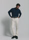 Maglione girocollo in cashmere uomo_0