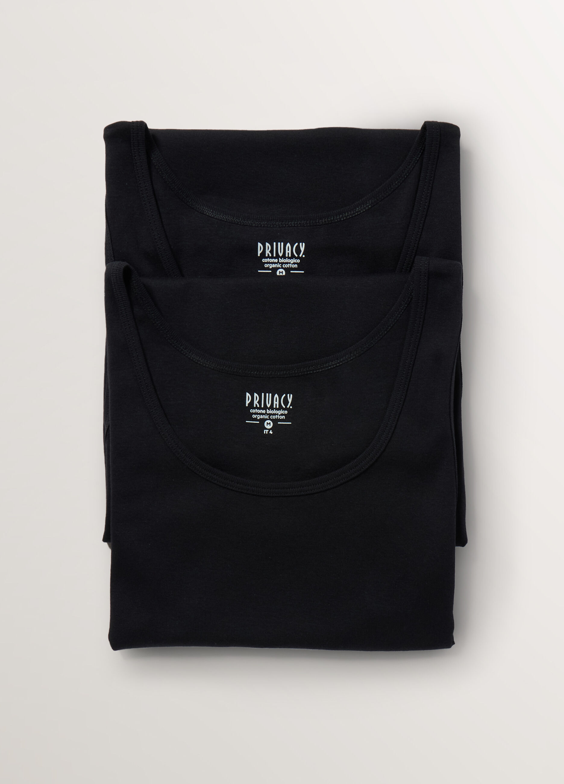 2 pack canotte in cotone a costine uomo_0