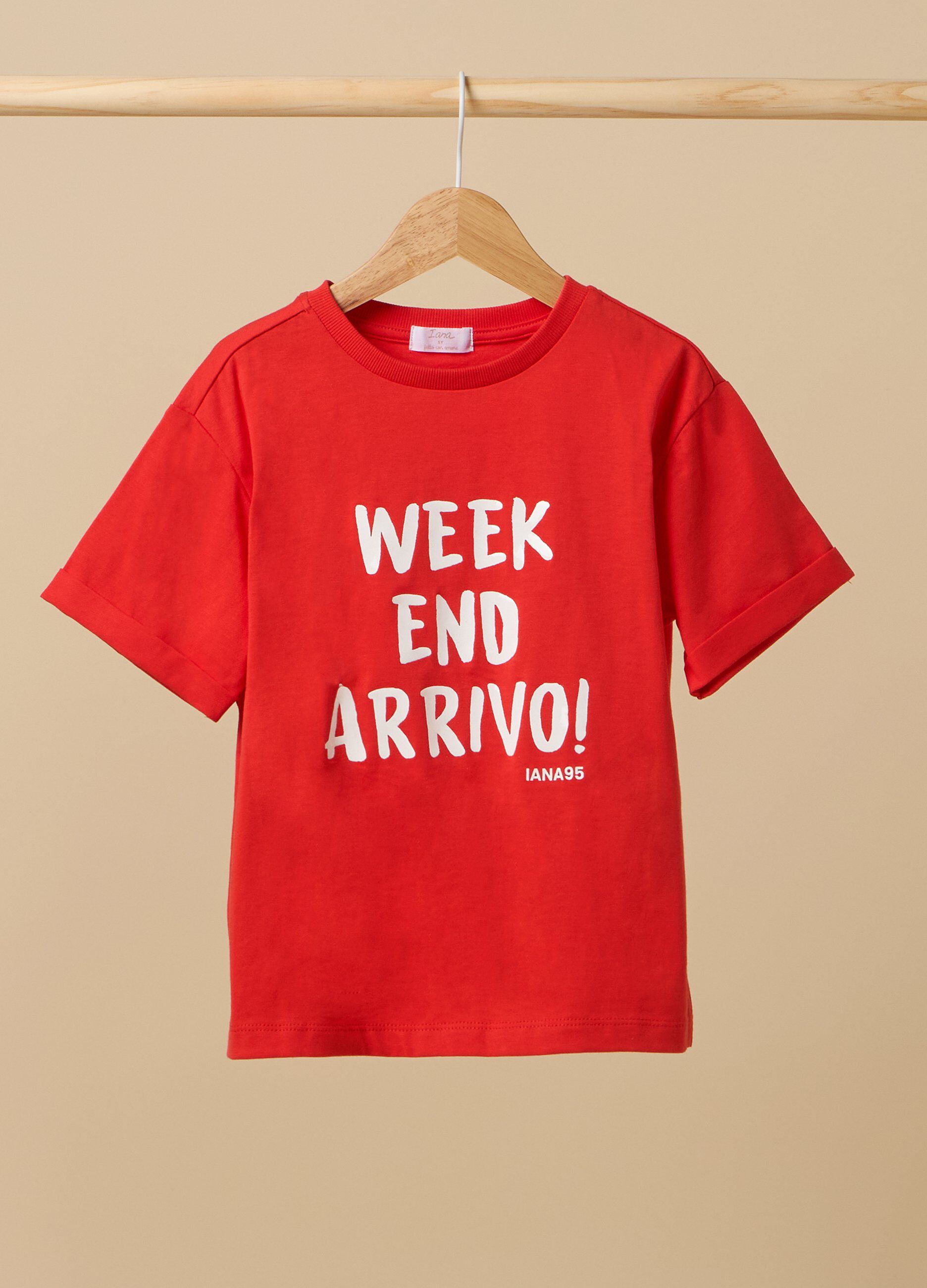 T-shirt IANA in puro cotone bambino_0