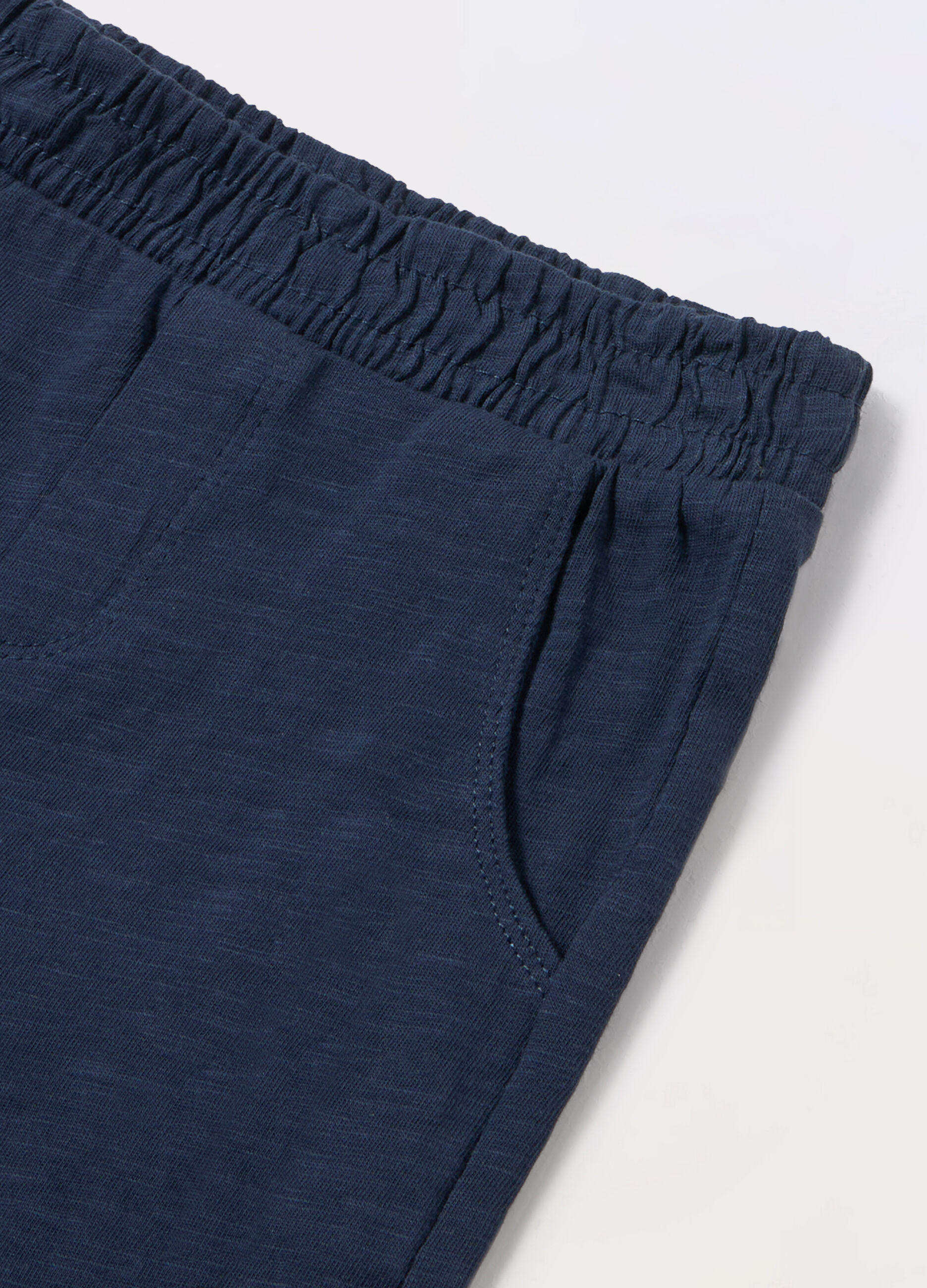 Jogger in jersey di puro cotone neonato_1