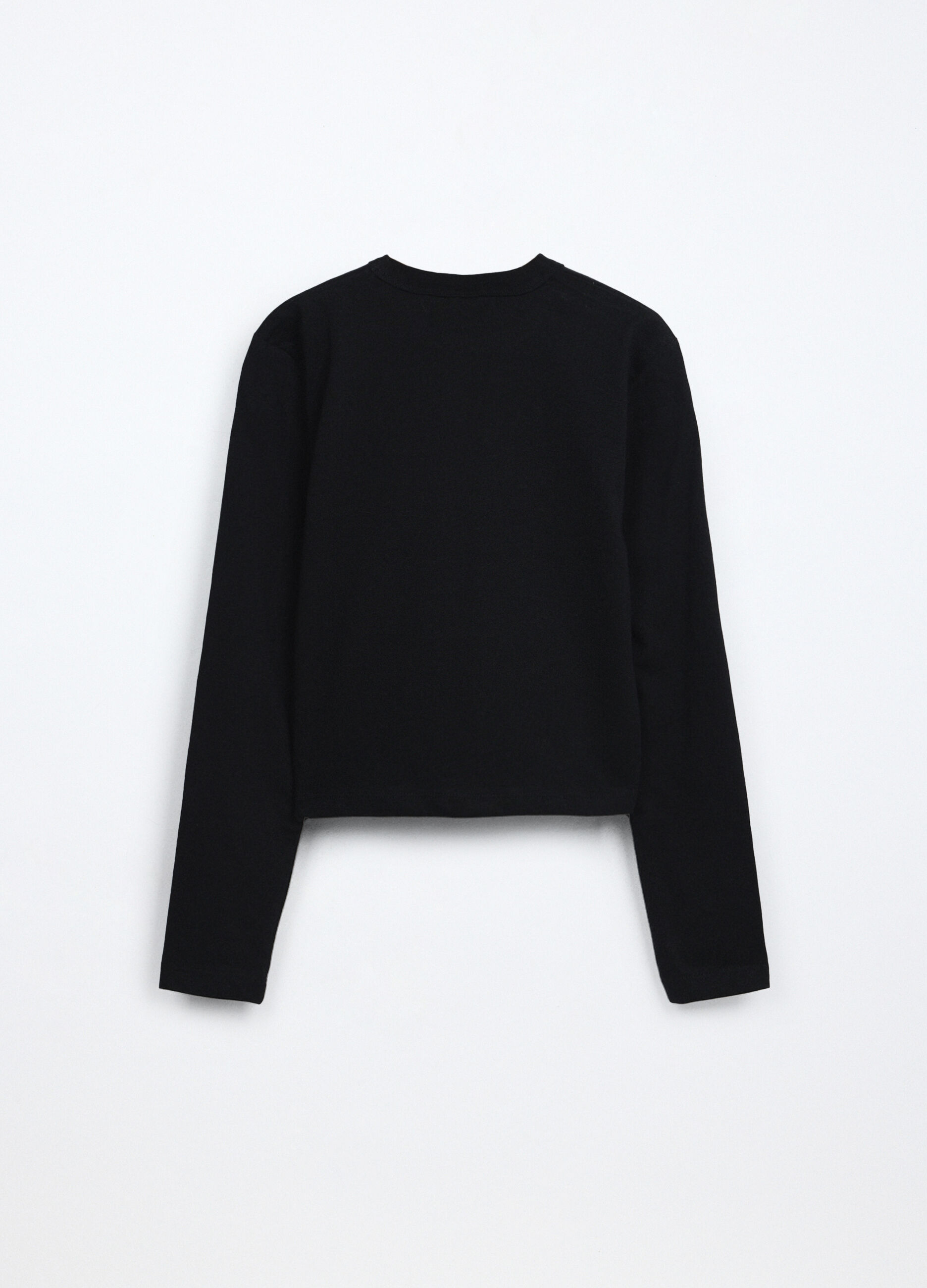 T-shirt in jersey di puro cotone ragazza_1