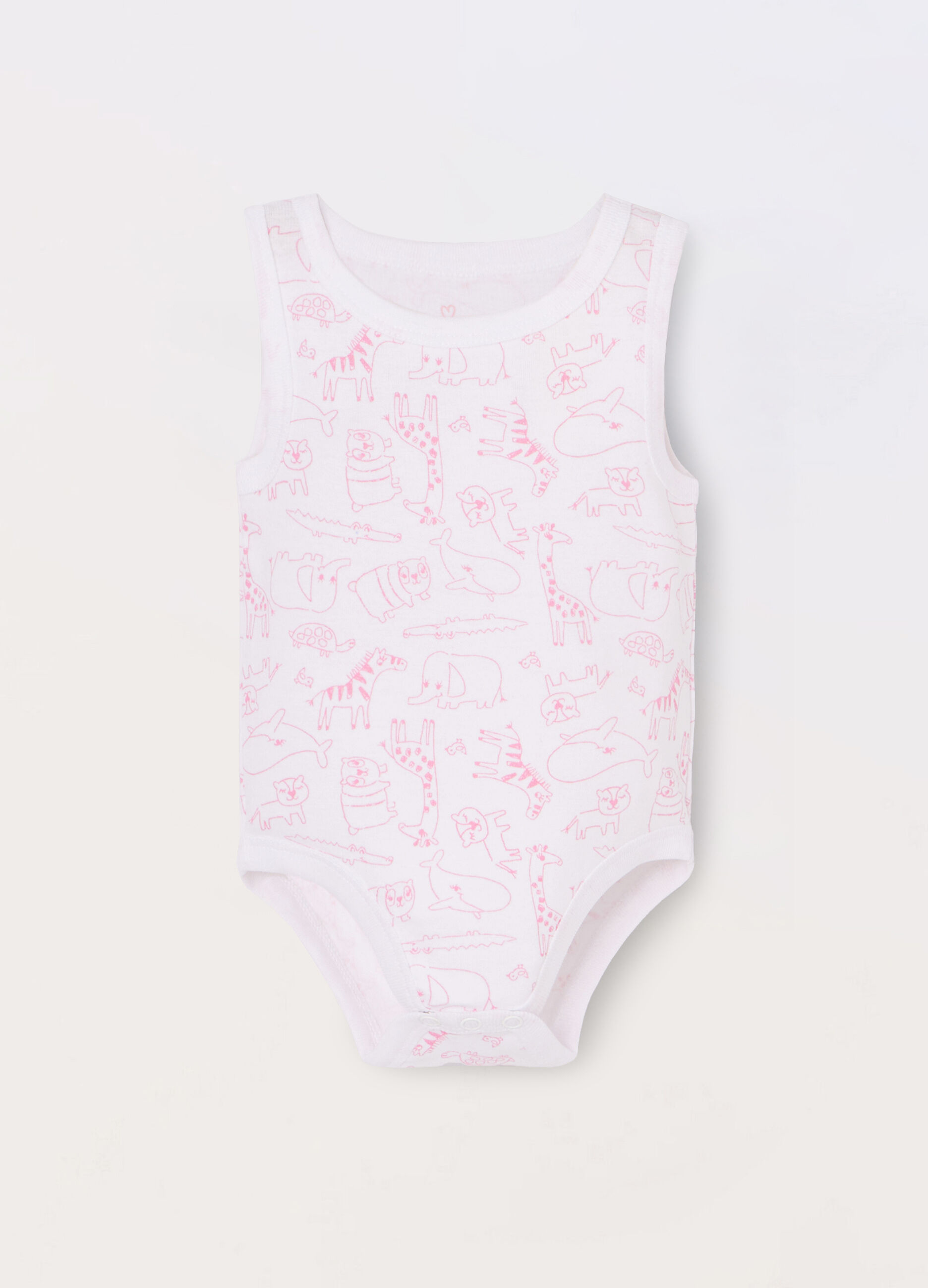 Body in puro cotone neonata_0