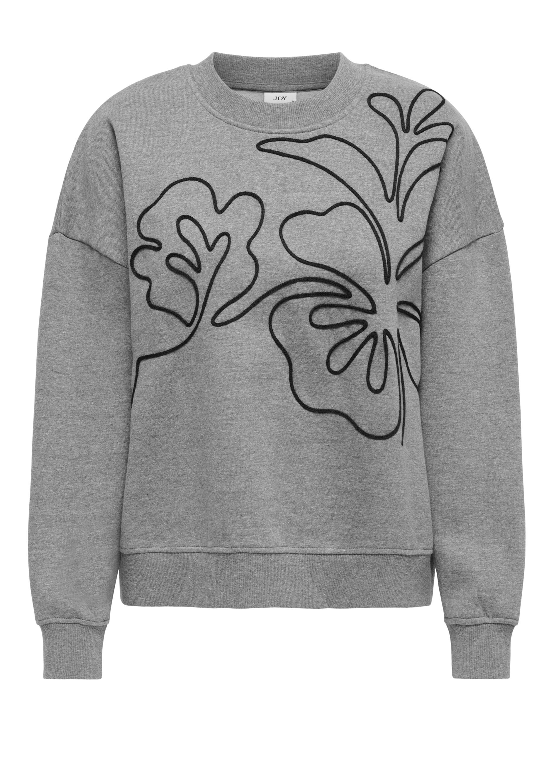 Felpa con ricamo donna_0