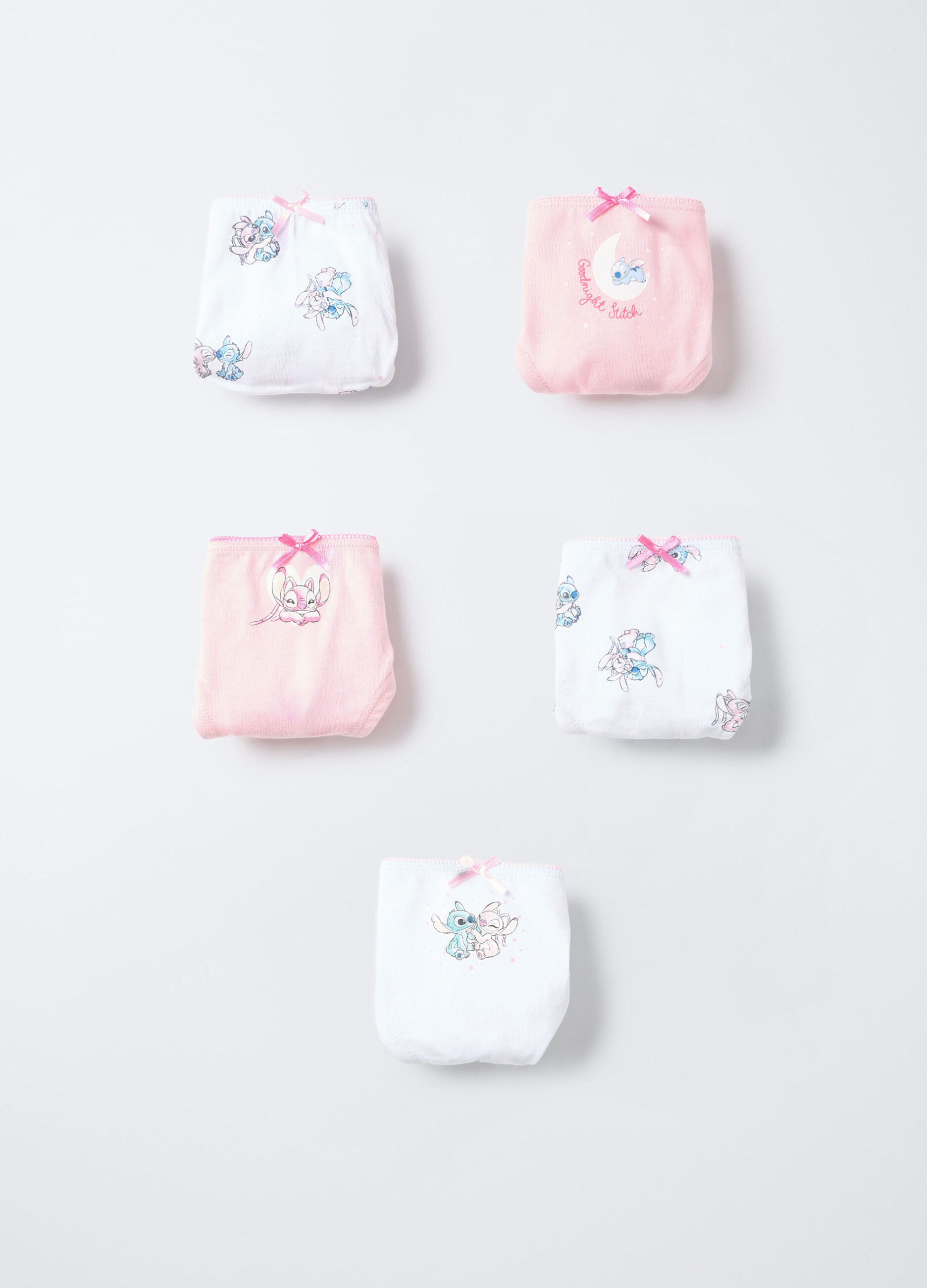 Set 5 slip Disney in jersey di puro cotone _0