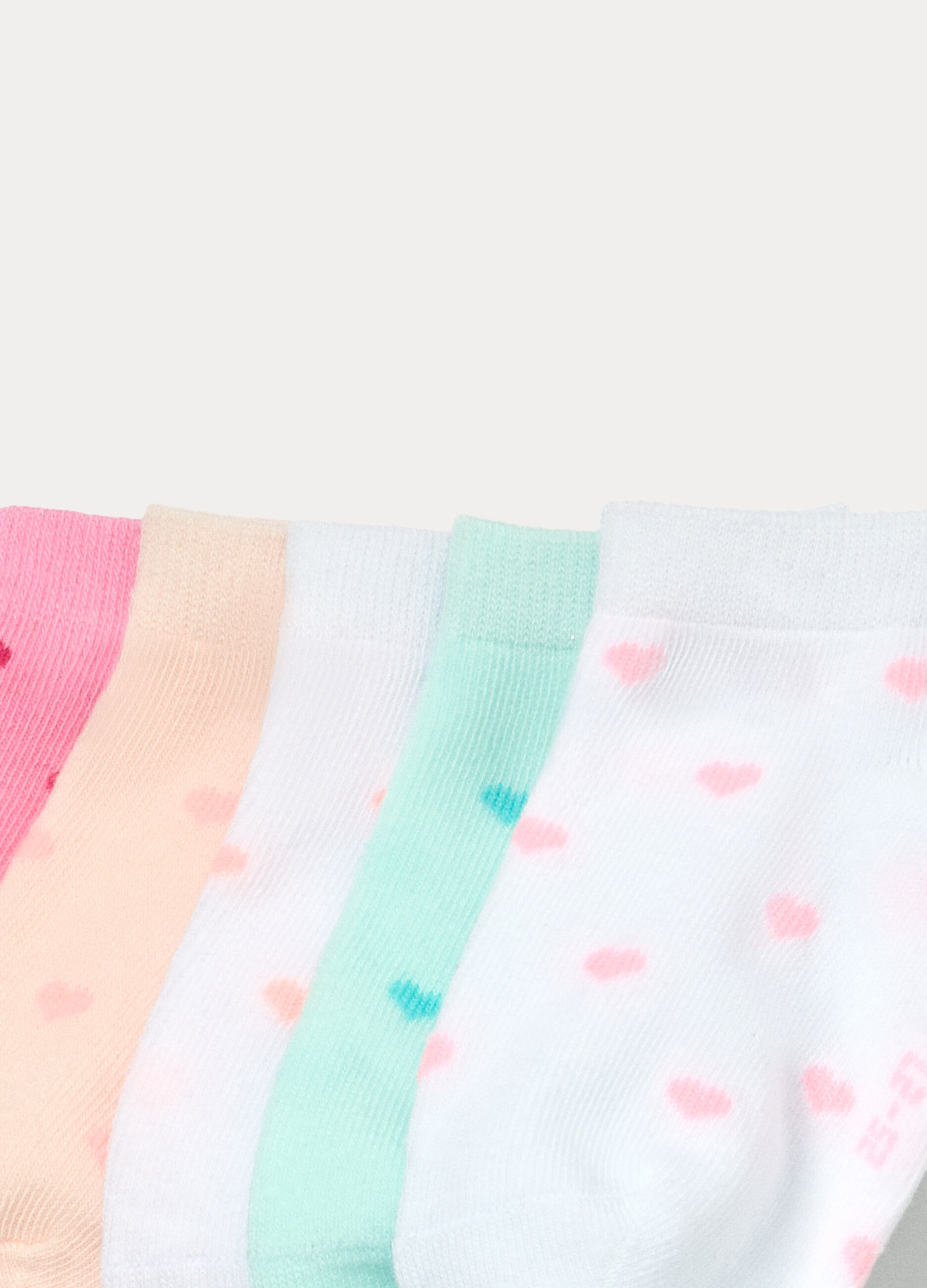Pack 5 calzini corti misto cotone_2