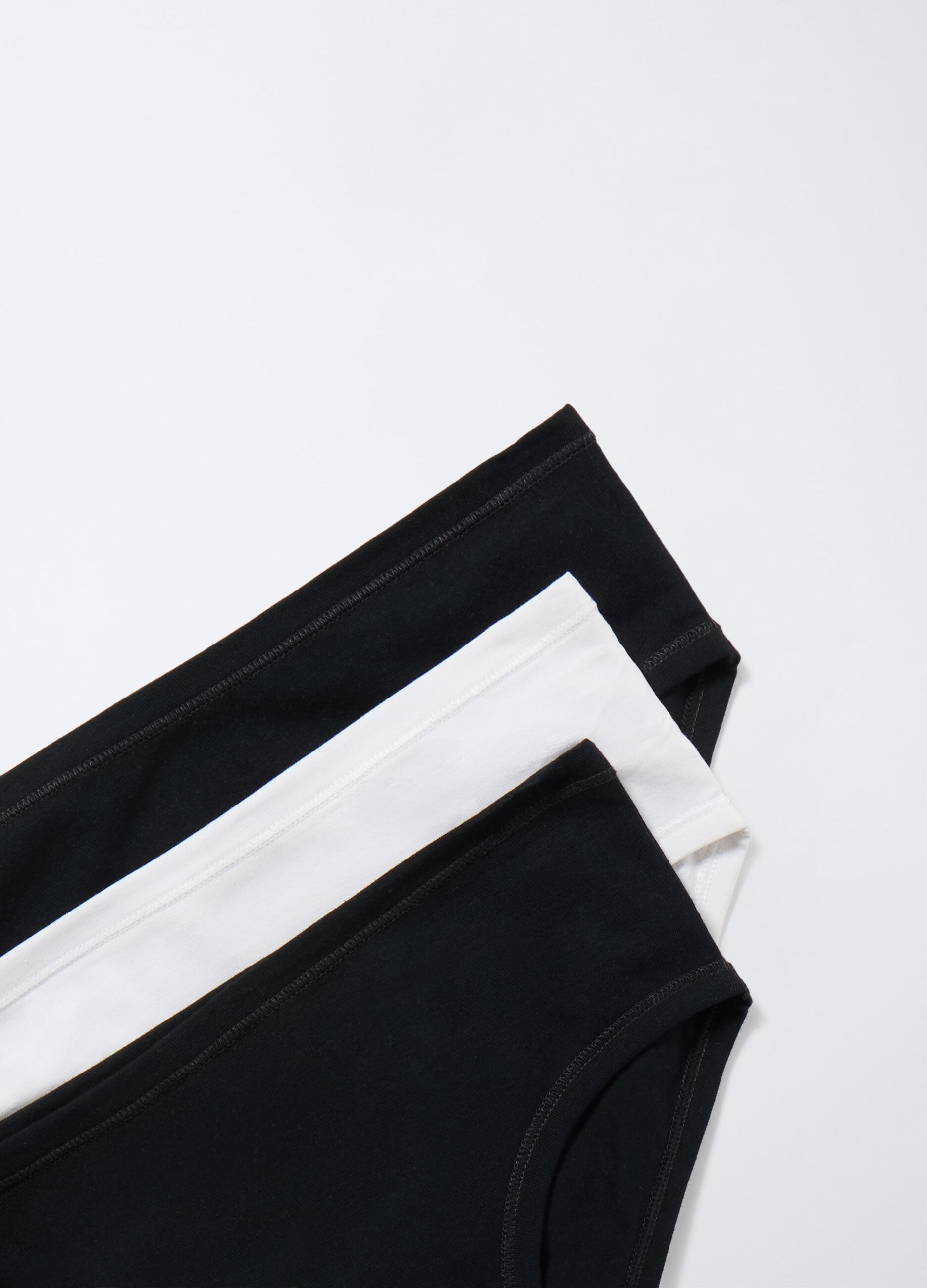 Pack 3 slip in jersey di cotone stretch ragazza_0