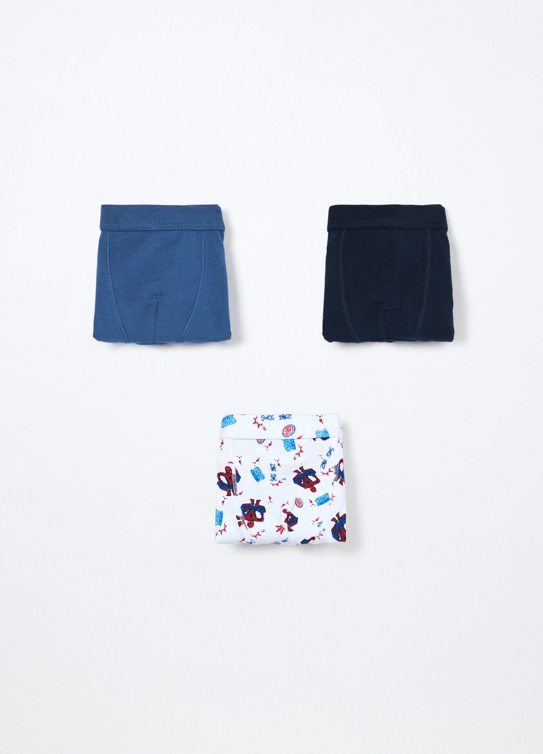 Pack 3 boxer in jersey di cotone stretch bambino_0