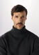 Maglione a collo alto in maglia uomo_2