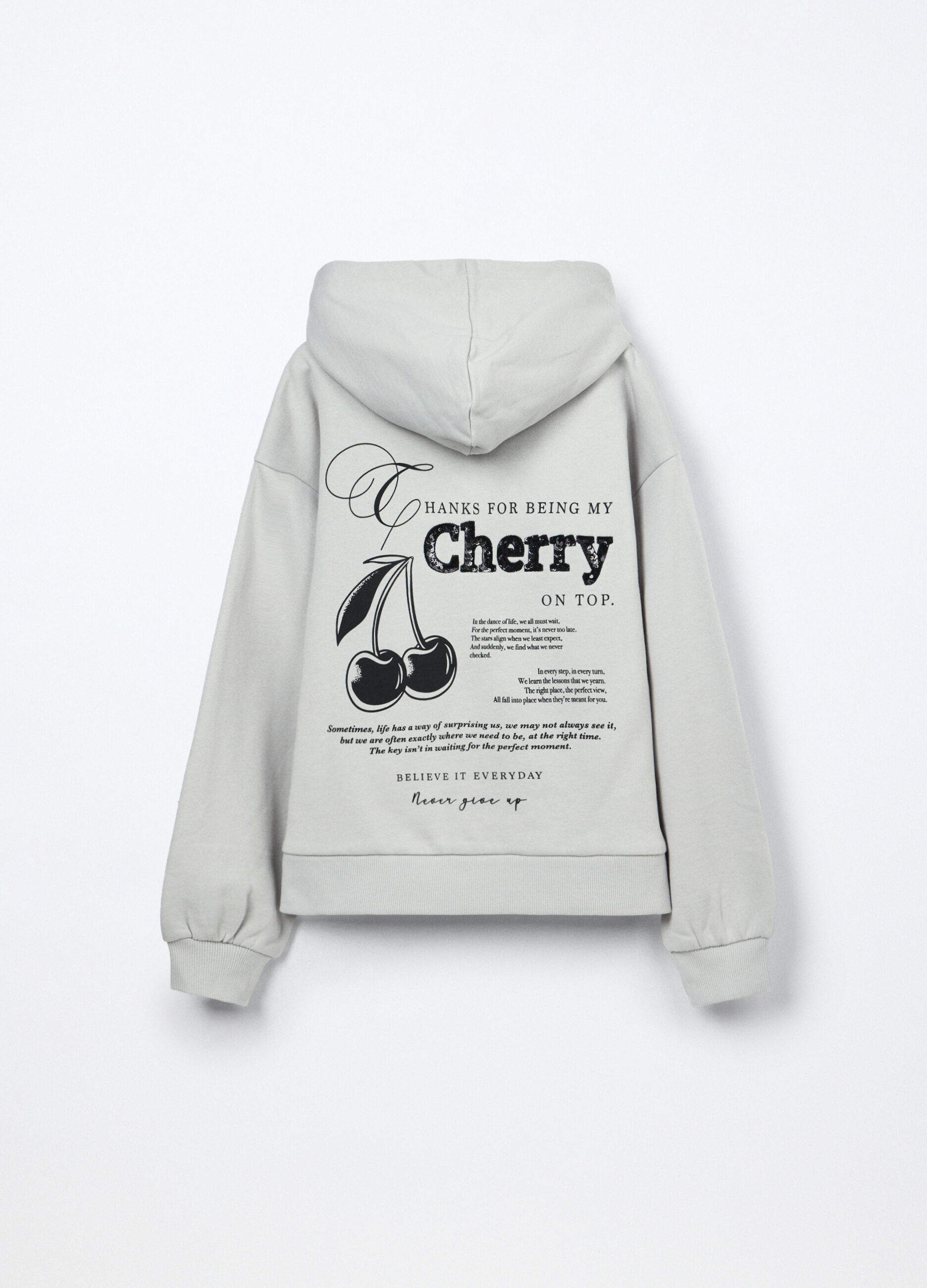 Felpa in puro cotone ragazza_1