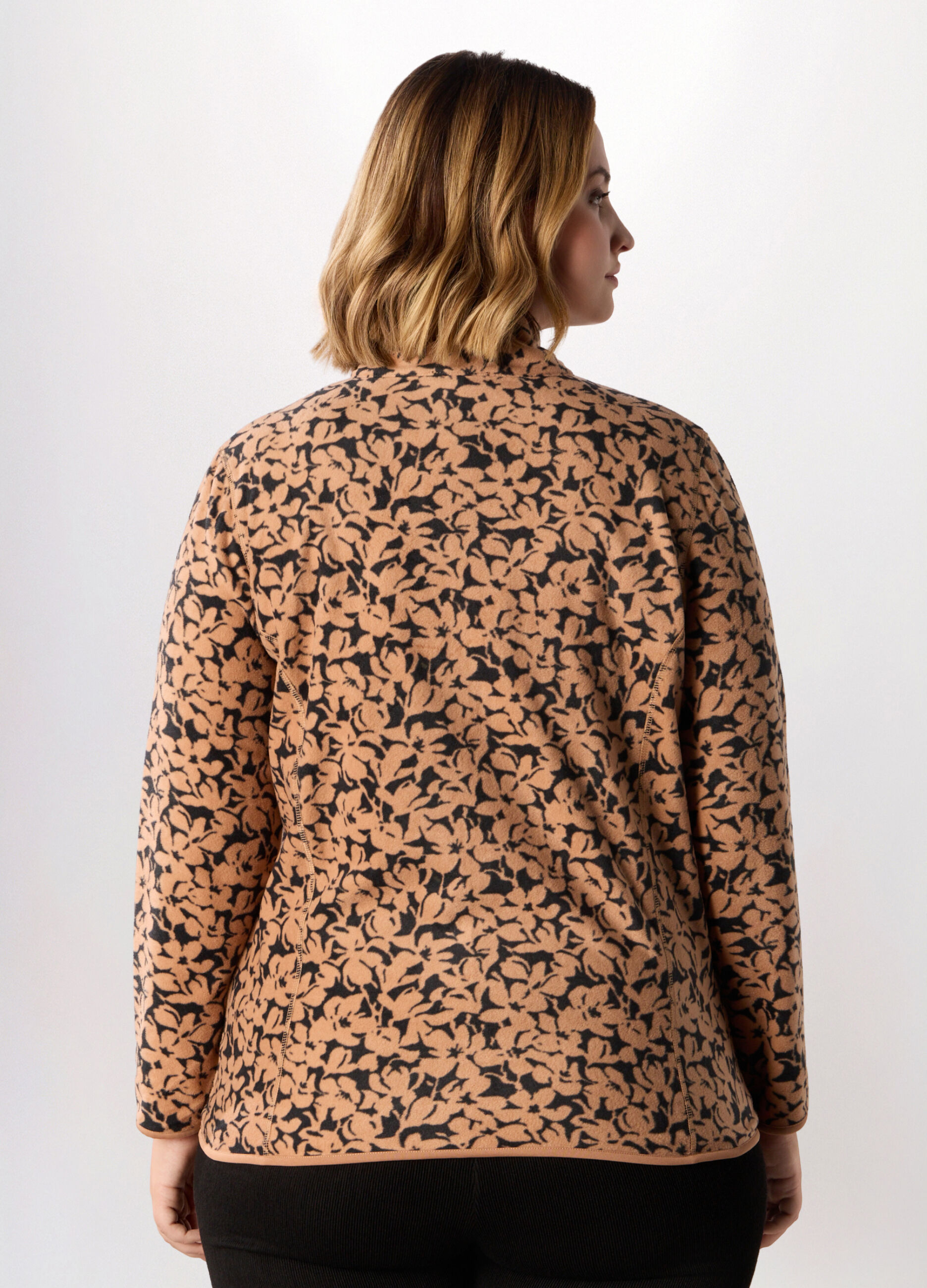 Felpa in pile donna curvy_1