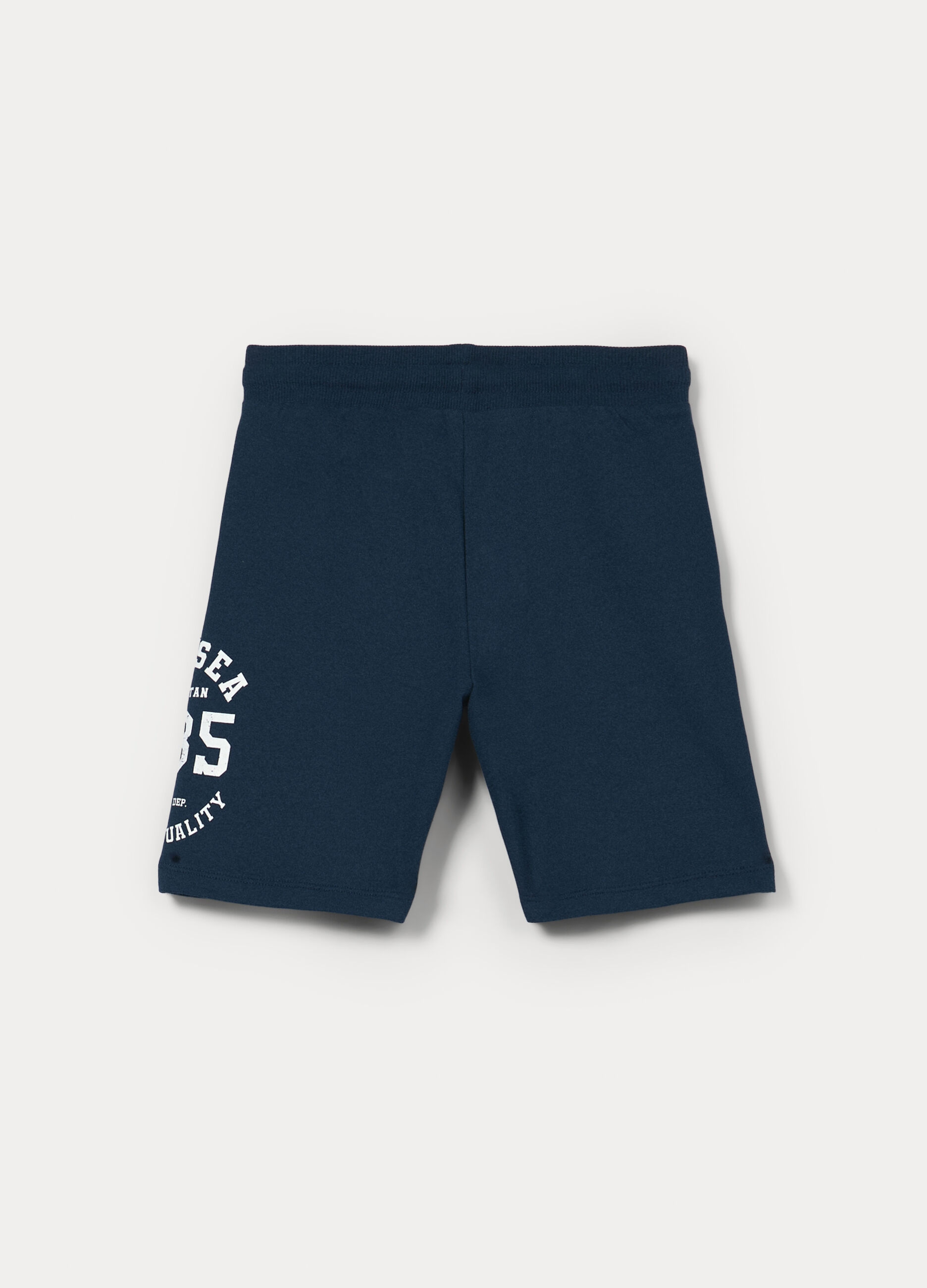 Bermuda in french terry di puro cotone bambino_1