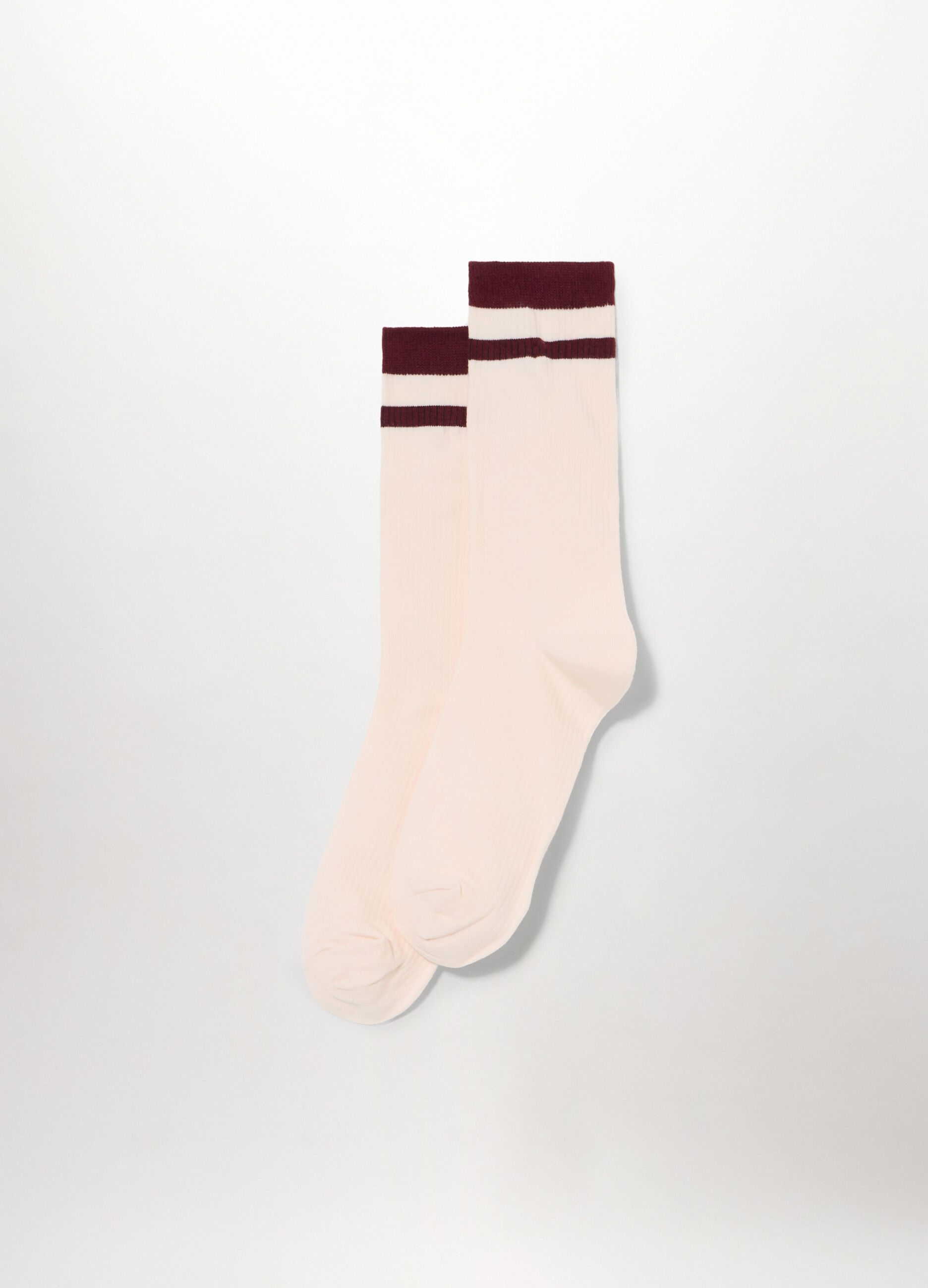 Calza alla caviglia in cotone stretch donna_0