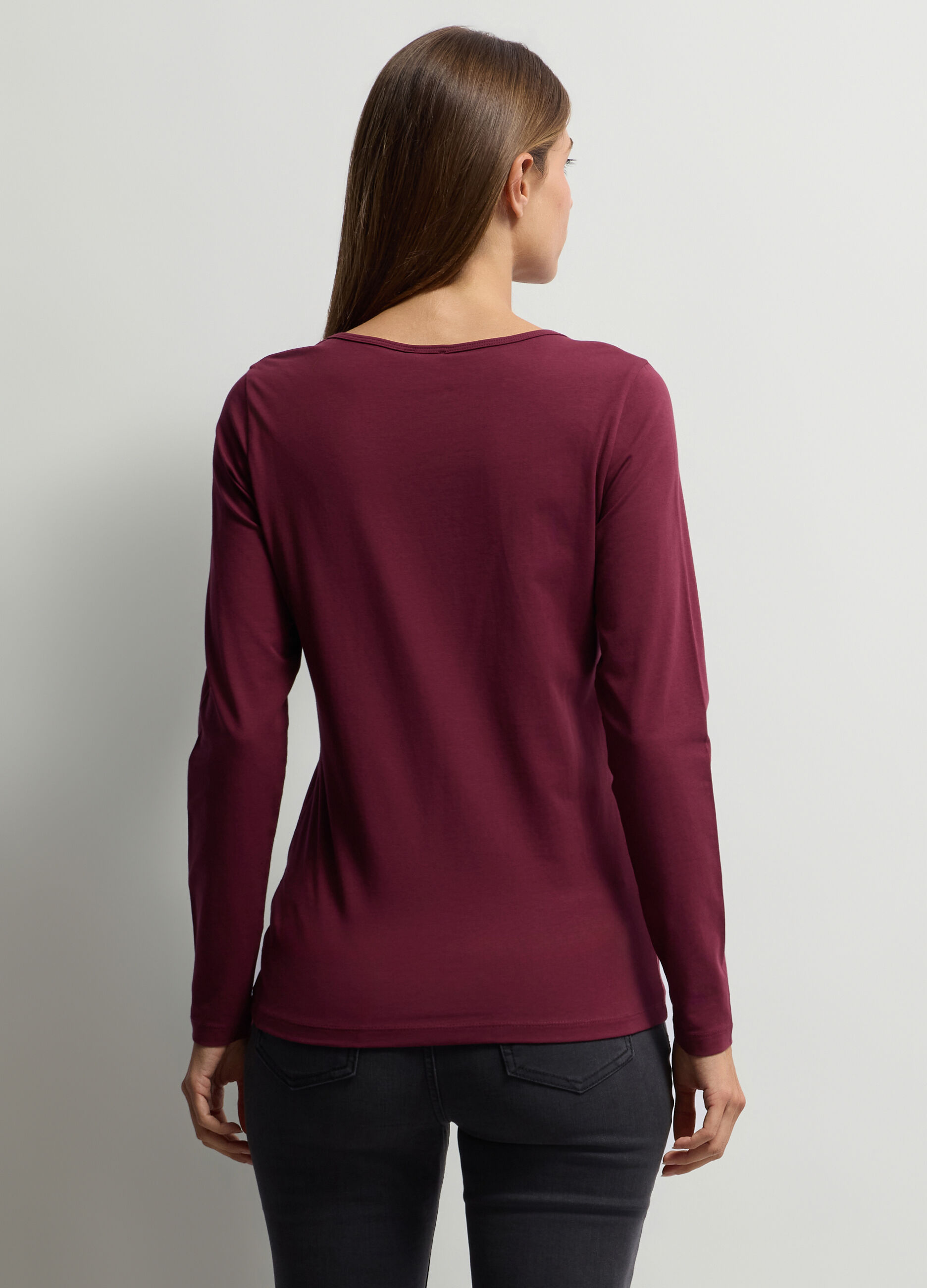T-shirt girocollo donna