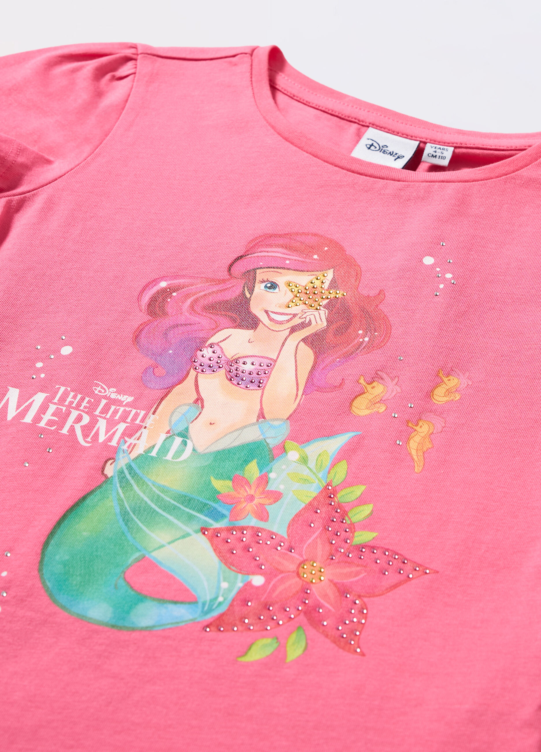 T-shirt in jersey di puro cotone bambina_1
