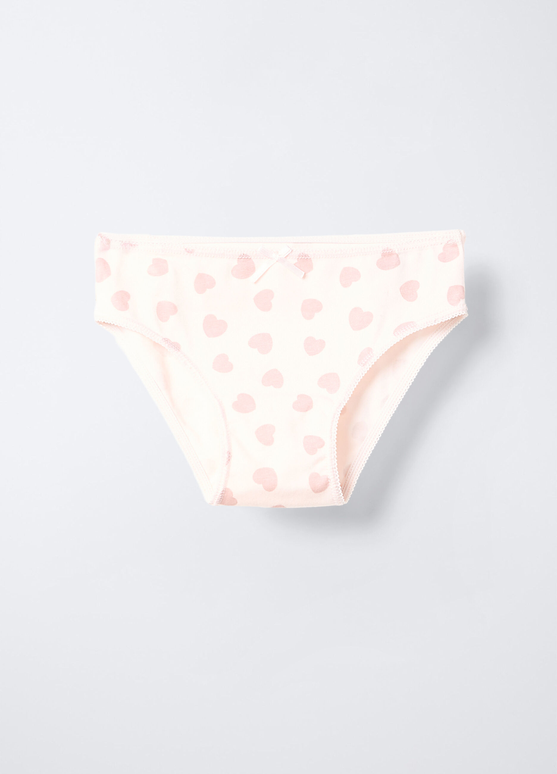 Pack 5 slip in jersey di cotone stretch bambina_1