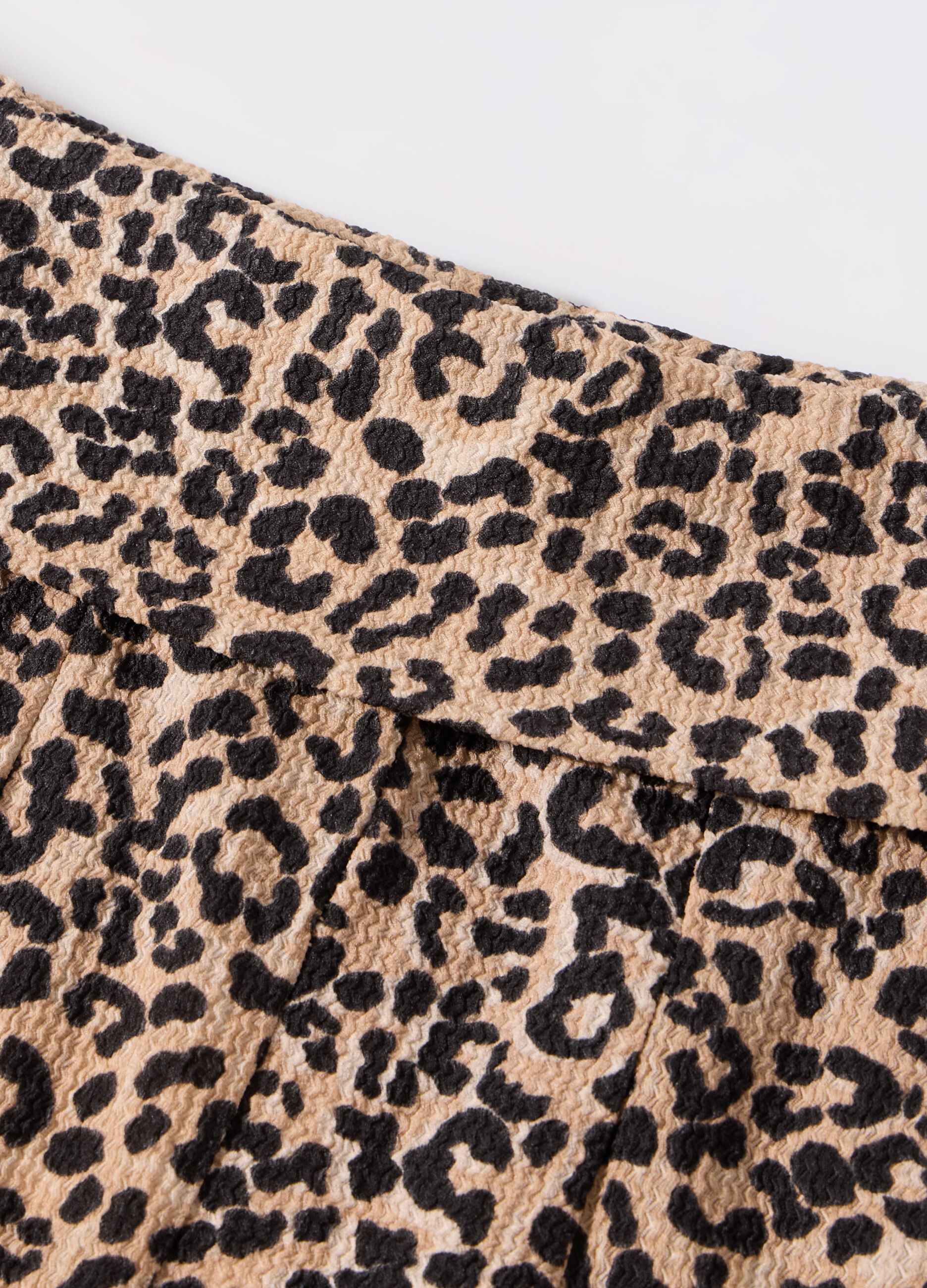 Tutina corta animalier ragazza_1
